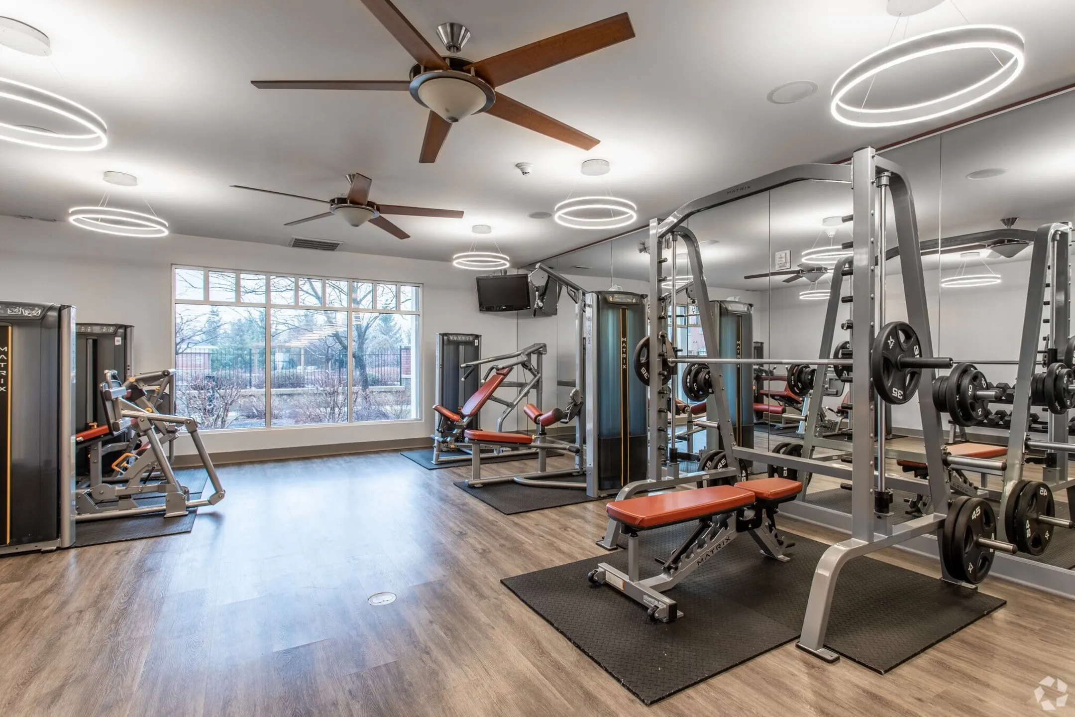 Fitness Weight Room - Lofts At Willow Creek - Beavercreek, OH
