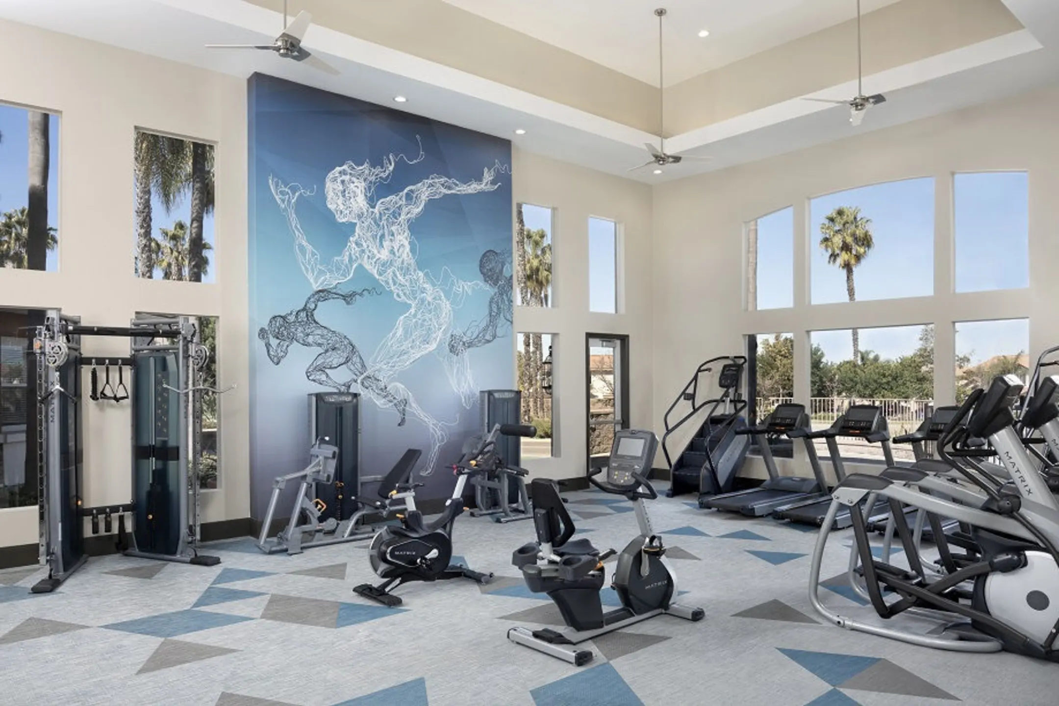 Fitness Weight Room - Camden Sierra at Otay Ranch - Chula Vista, CA