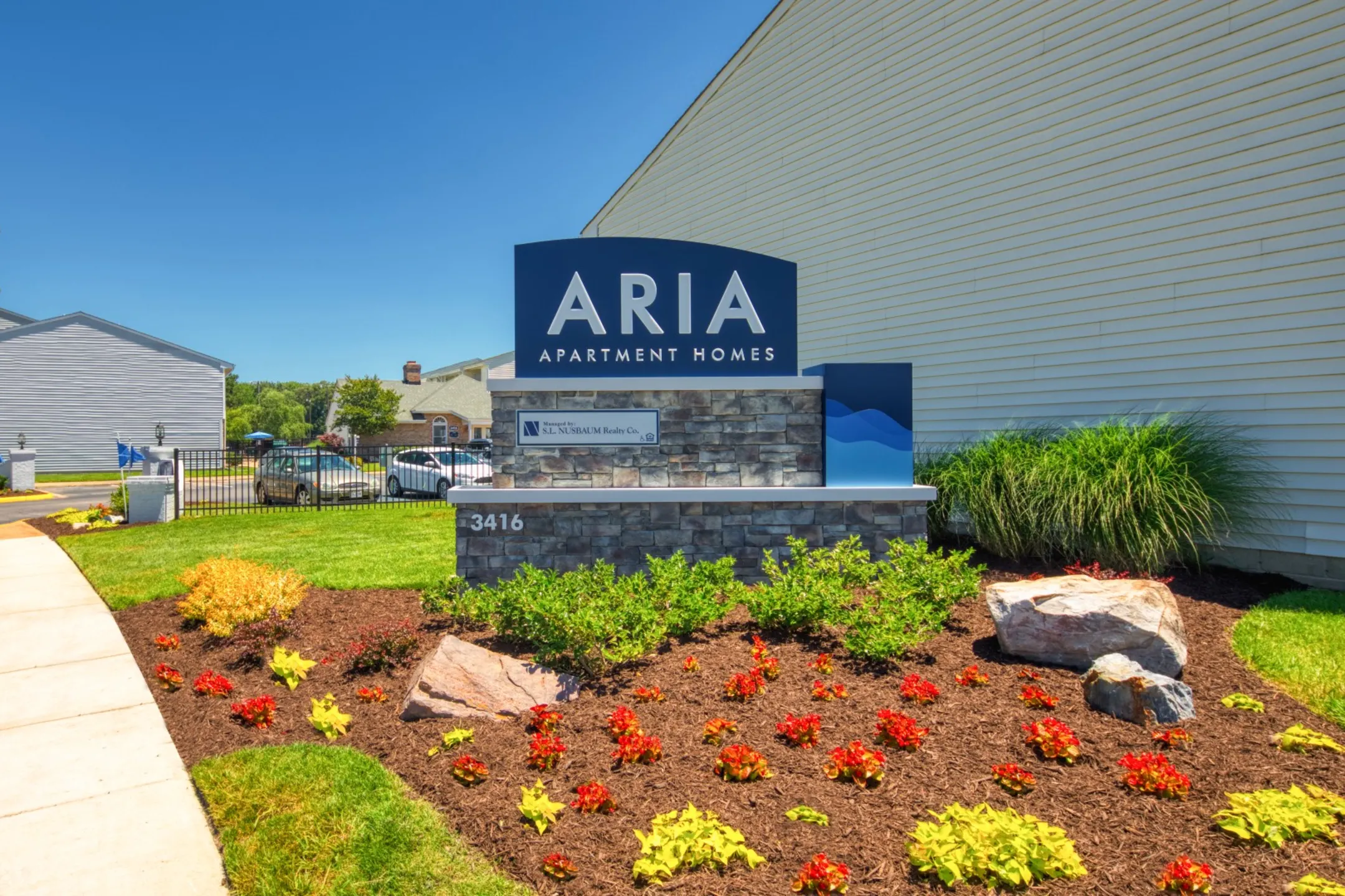 Community Signage - Aria Apartment Homes - Virginia Beach, VA