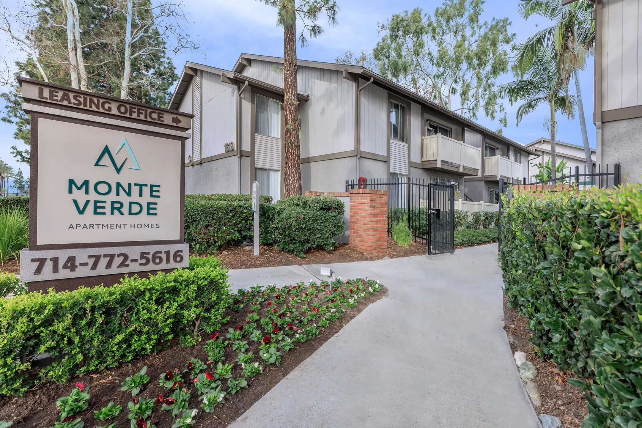 Community Signage - Monte Verde Apartment Homes - Anaheim, CA