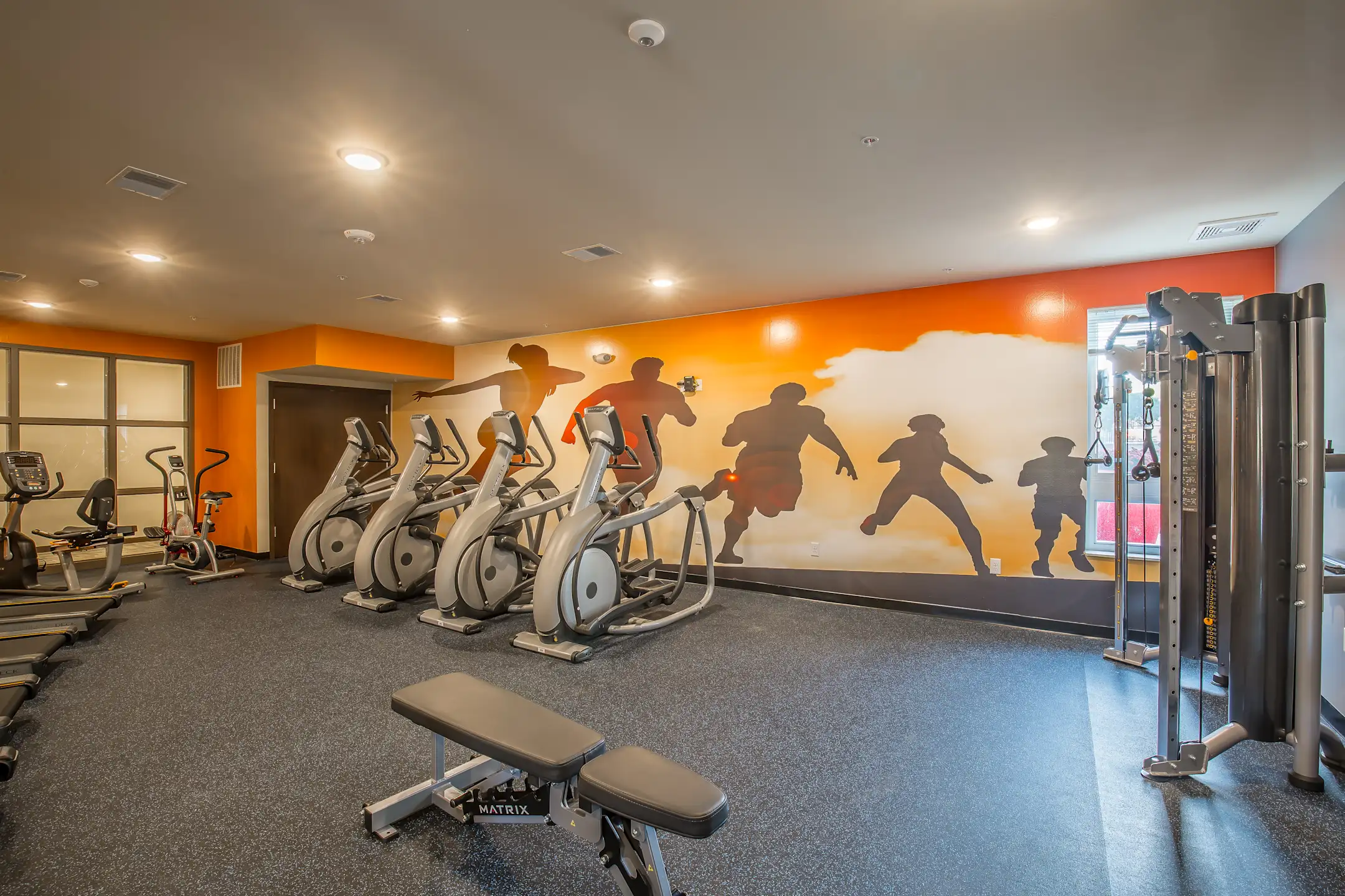 Fitness Weight Room - Veritas Village - Madison, WI
