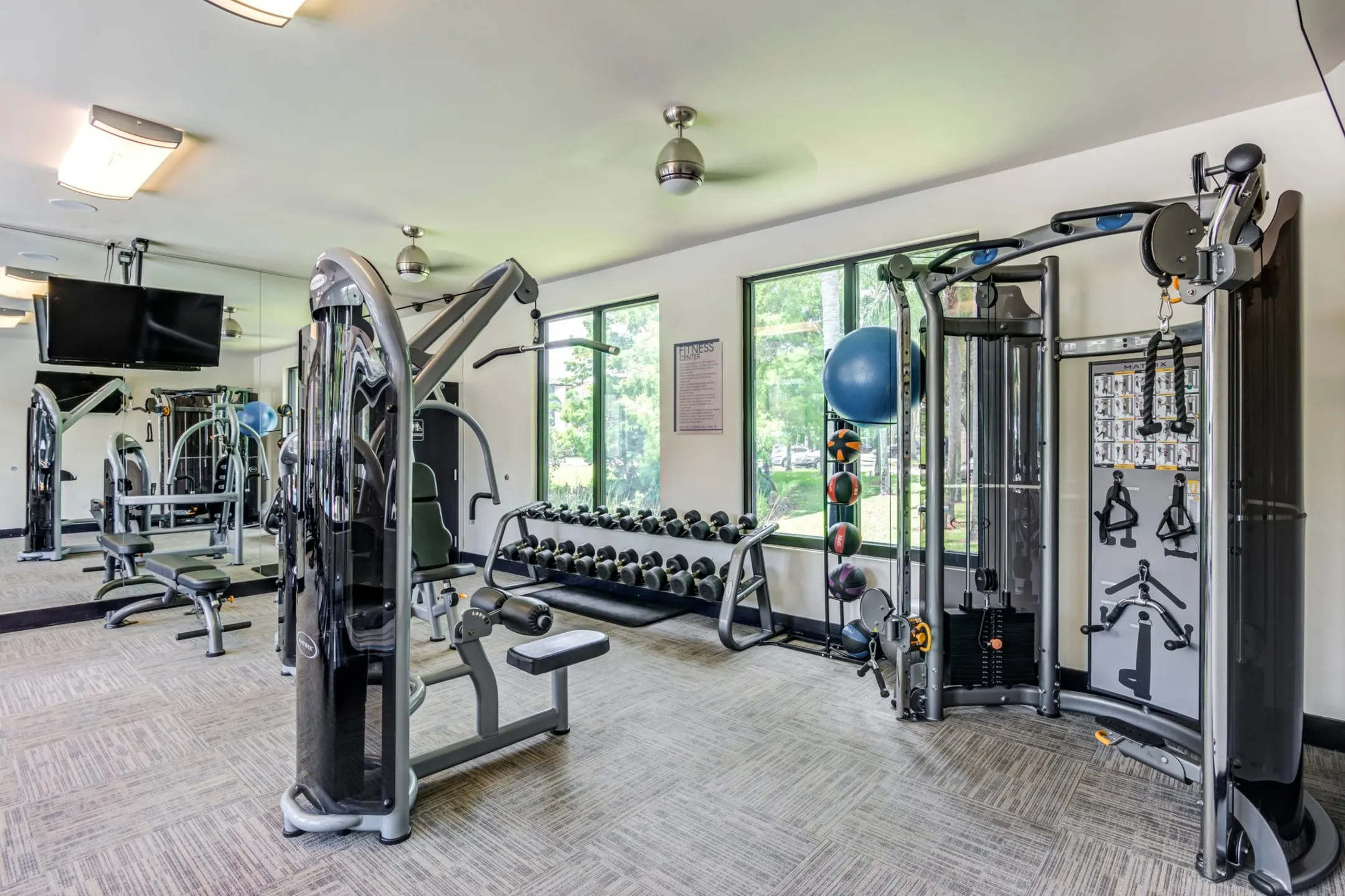 Fitness Weight Room - Vue at 1400 - West Palm Beach, FL