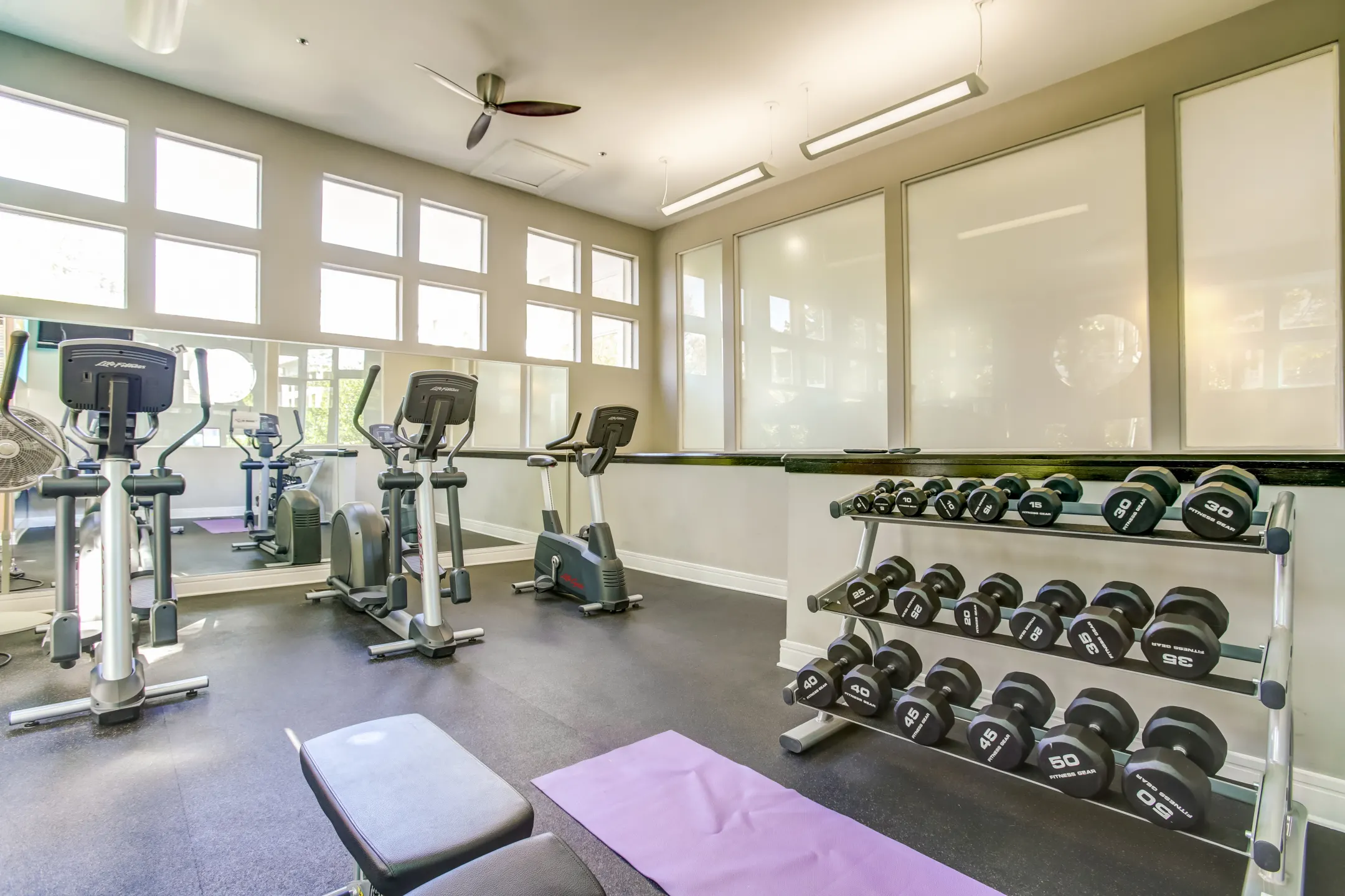 Fitness Weight Room - The Apartments at Tamar Meadow - Columbia, MD