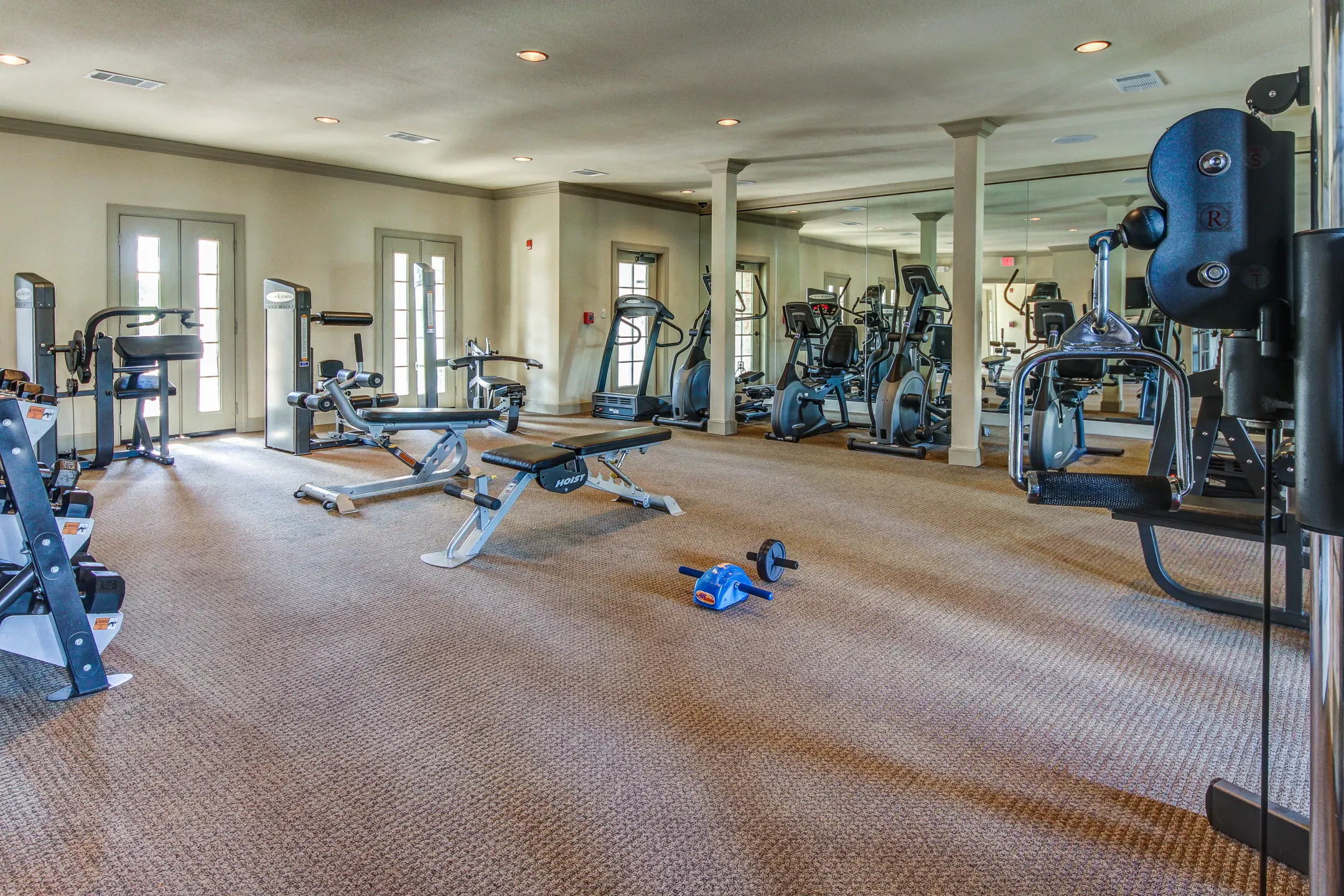 Fitness Weight Room - Chenier Apartments - Mandeville, LA