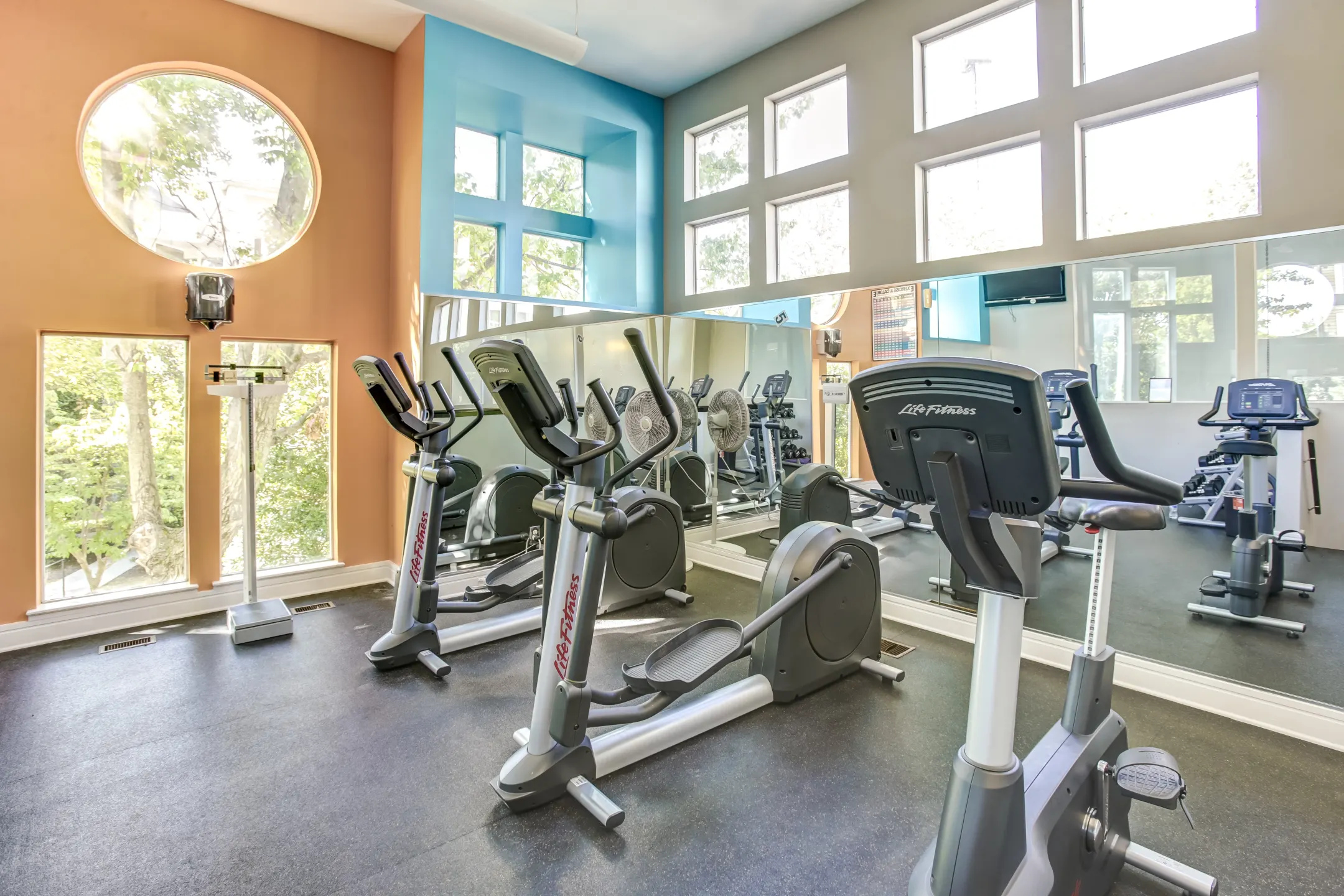 Fitness Weight Room - The Apartments at Tamar Meadow - Columbia, MD