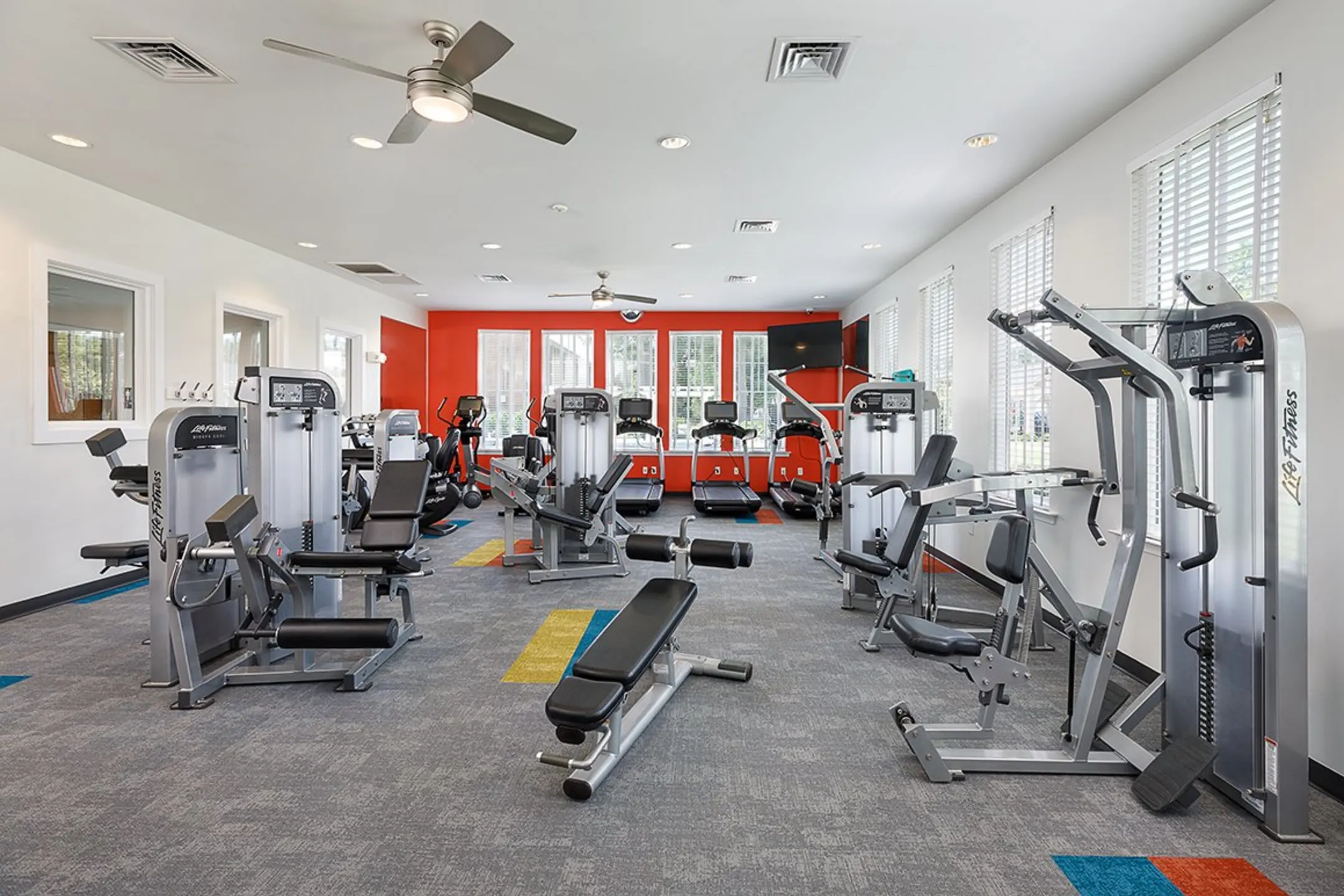 Fitness Weight Room - Abbington West End - Henrico, VA