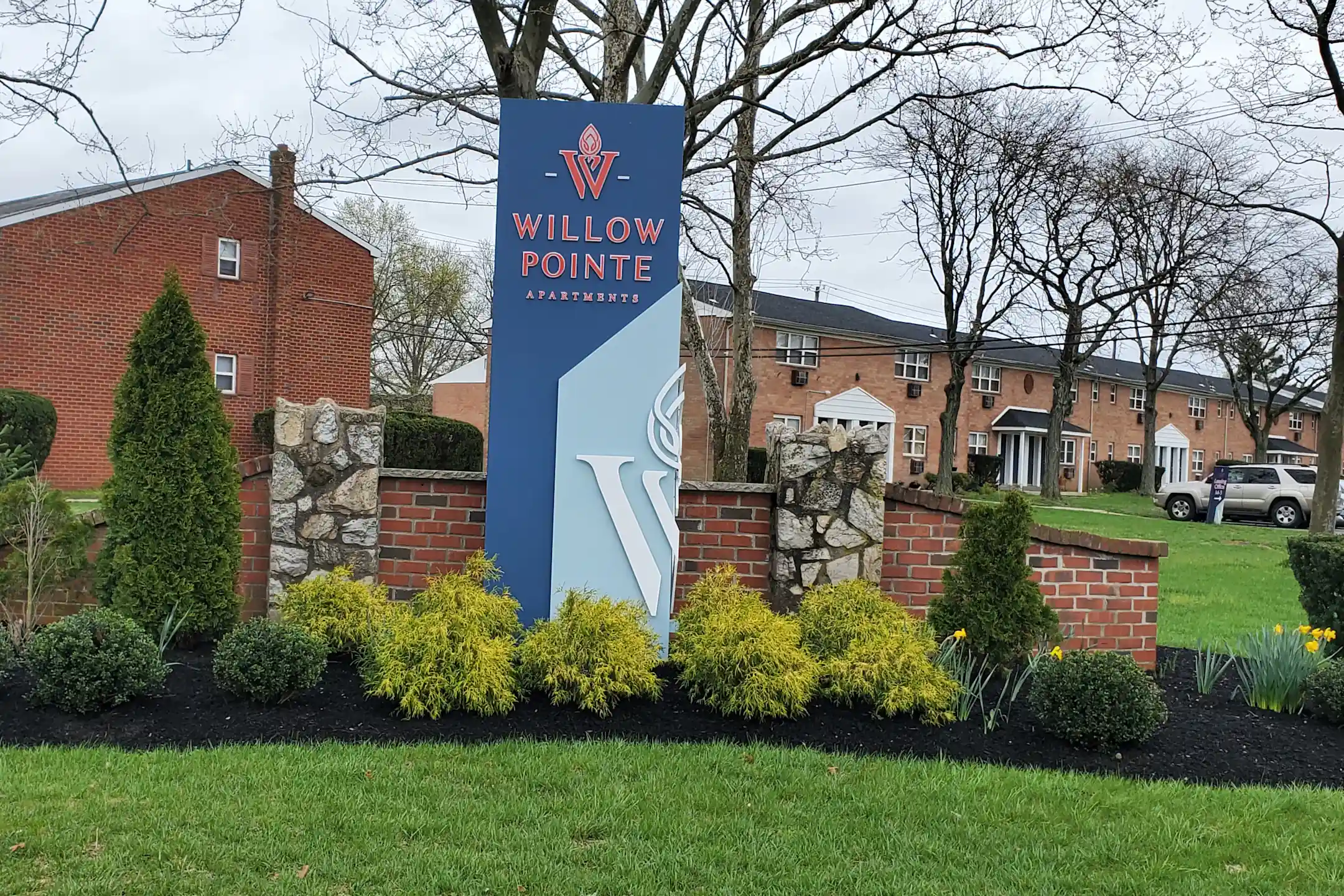 Community Signage - Willow Pointe Apartments - Burlington, NJ