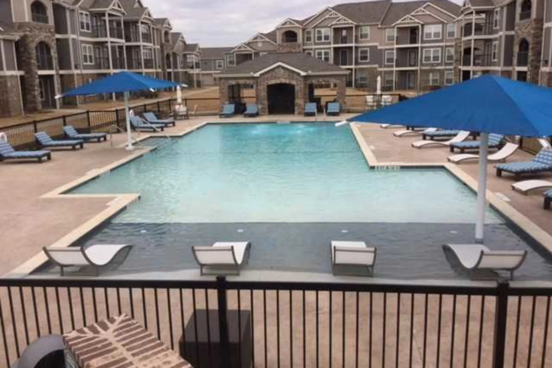 Pool - The Cottages at Abbey Glen - Lubbock, TX