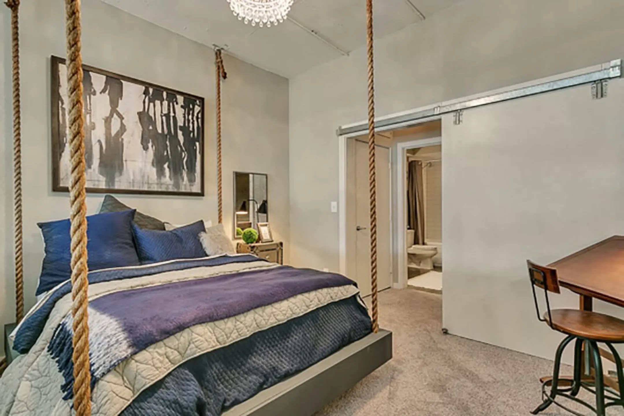 Bedroom - The Lofts At Mockingbird Station - Dallas, TX