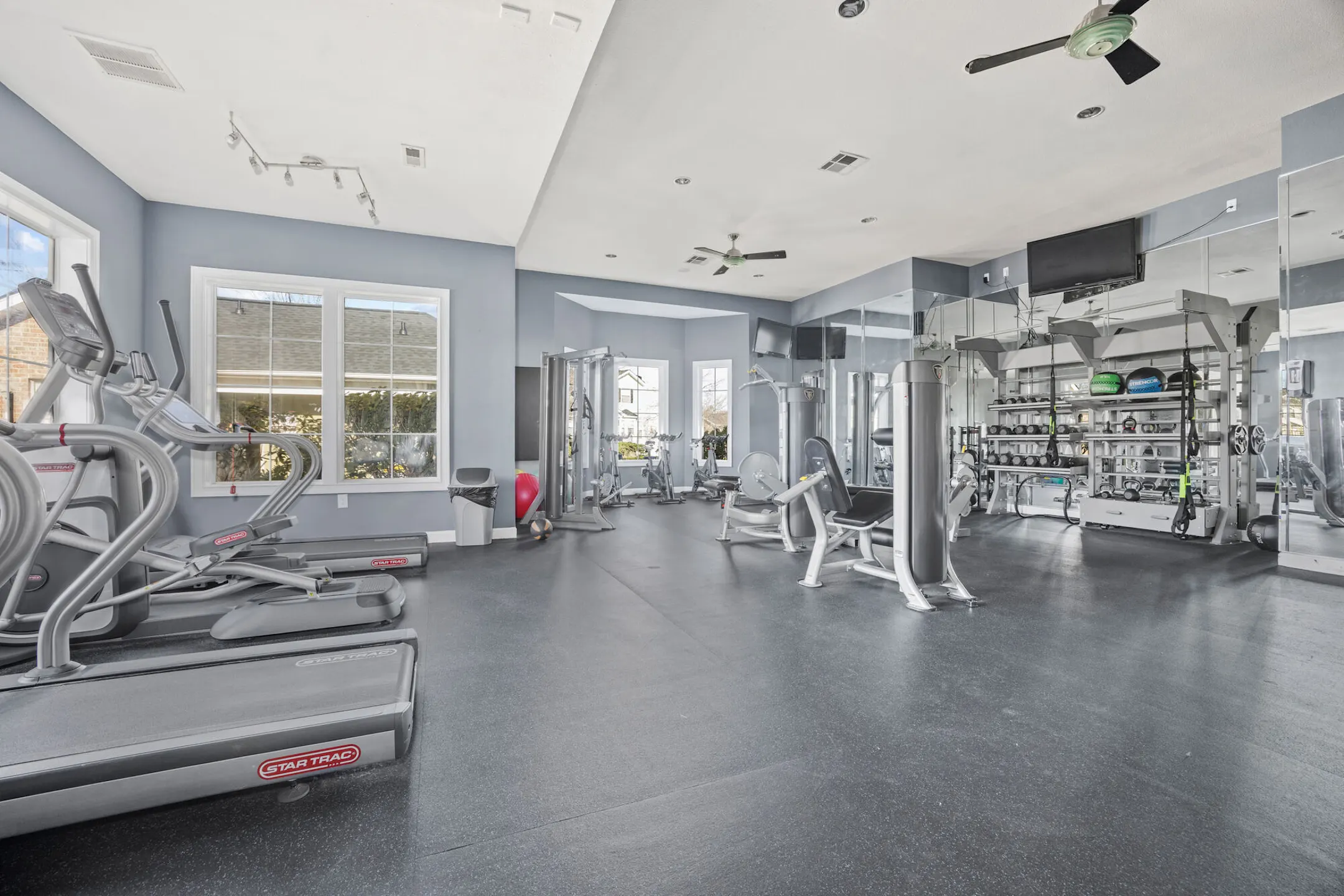 Fitness Weight Room - Highlands at Alexander Pointe - Charlotte, NC