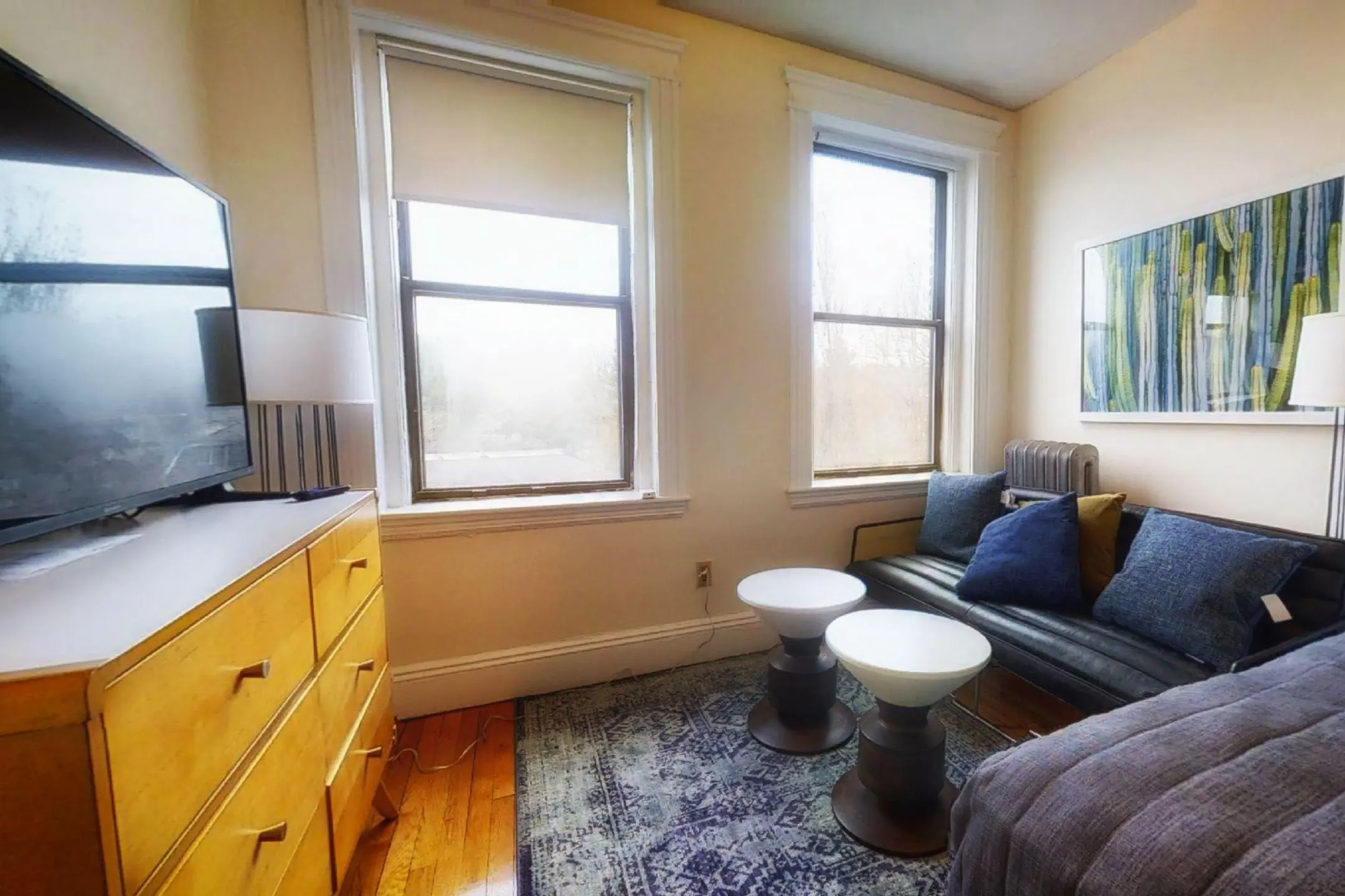 Living Room - Commonwealth Apartments - Allston, MA