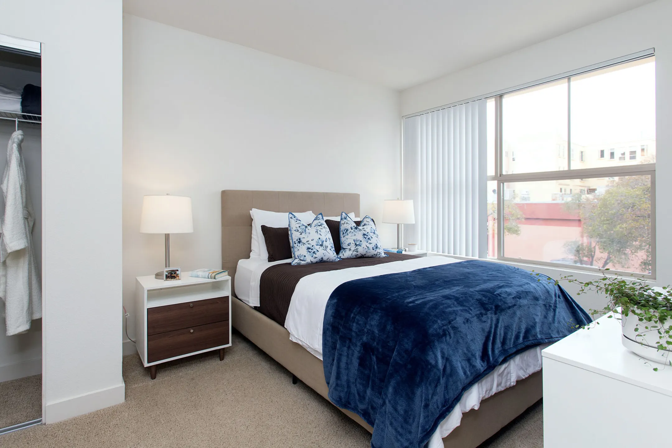 Bedroom - 1010 Pacific Apartments - Santa Cruz, CA