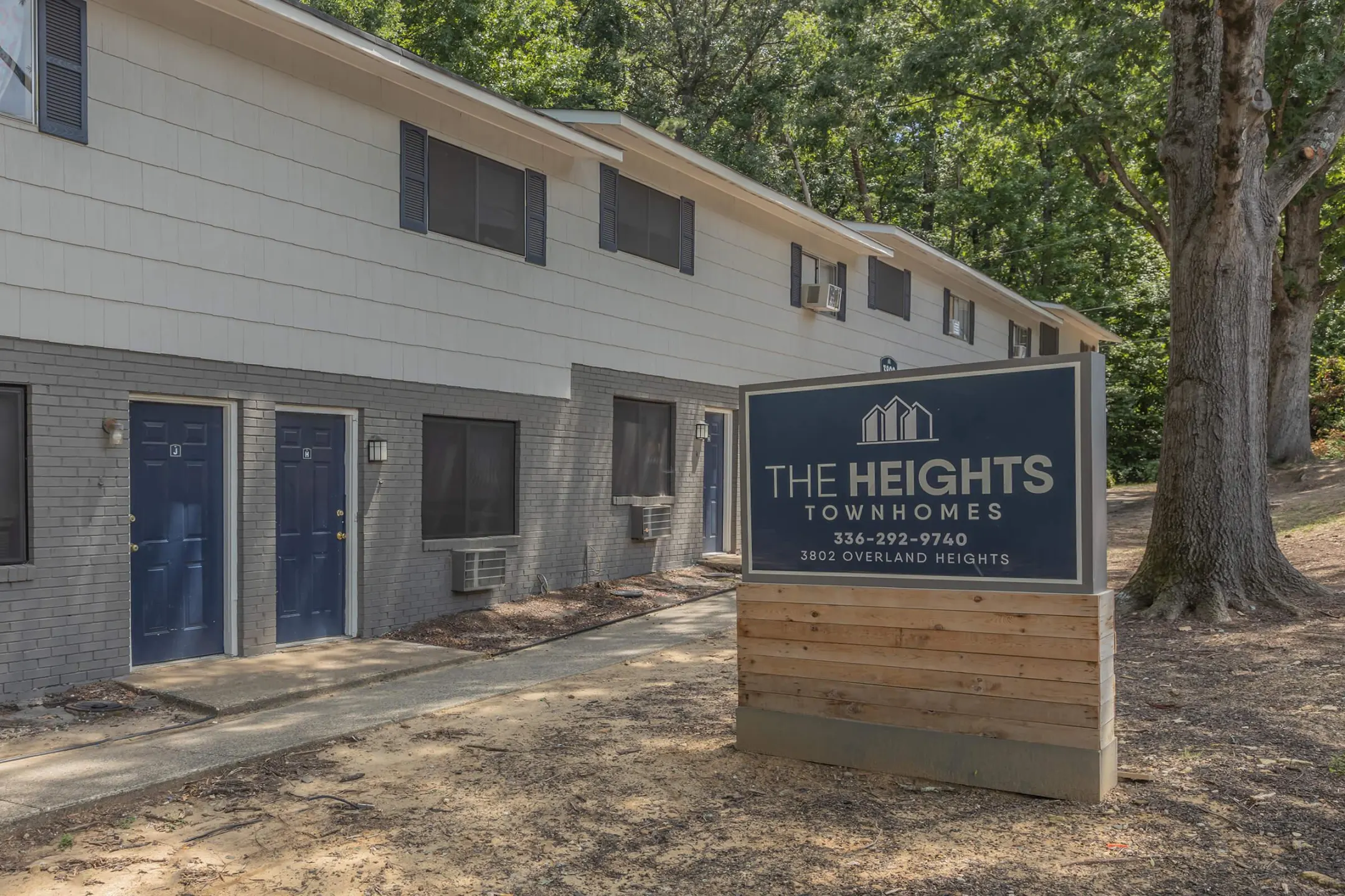 Community Signage - The Heights - Greensboro, NC
