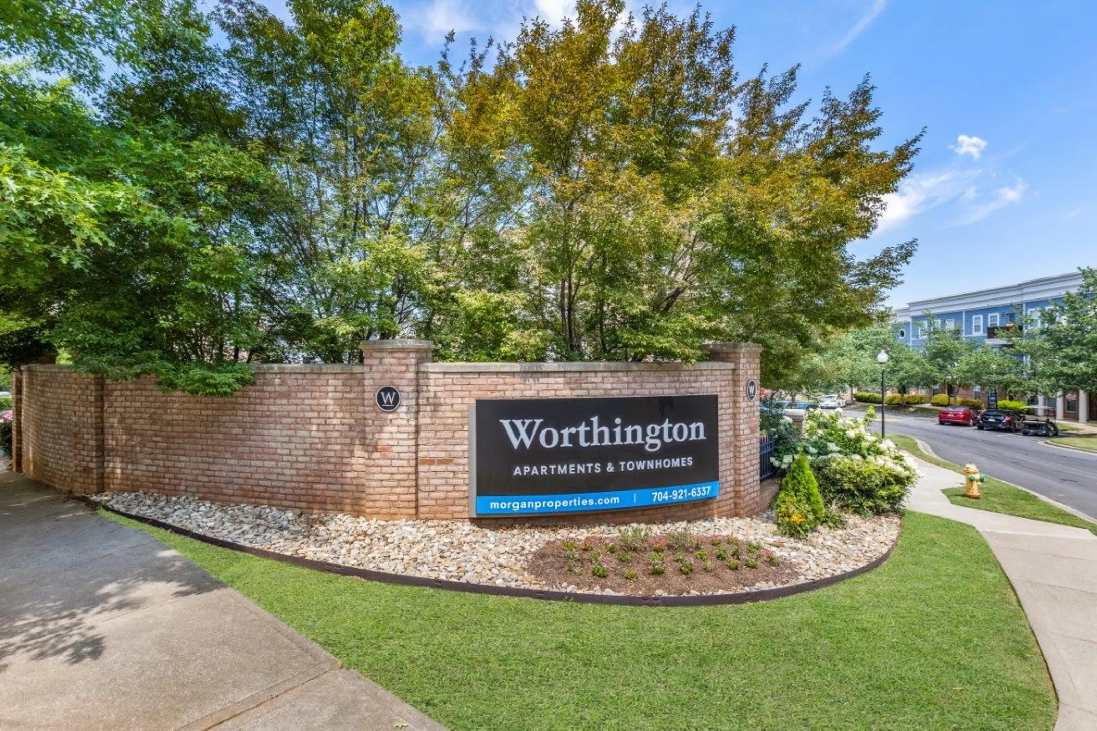 Community Signage - Worthington Luxury Apartments - Charlotte, NC