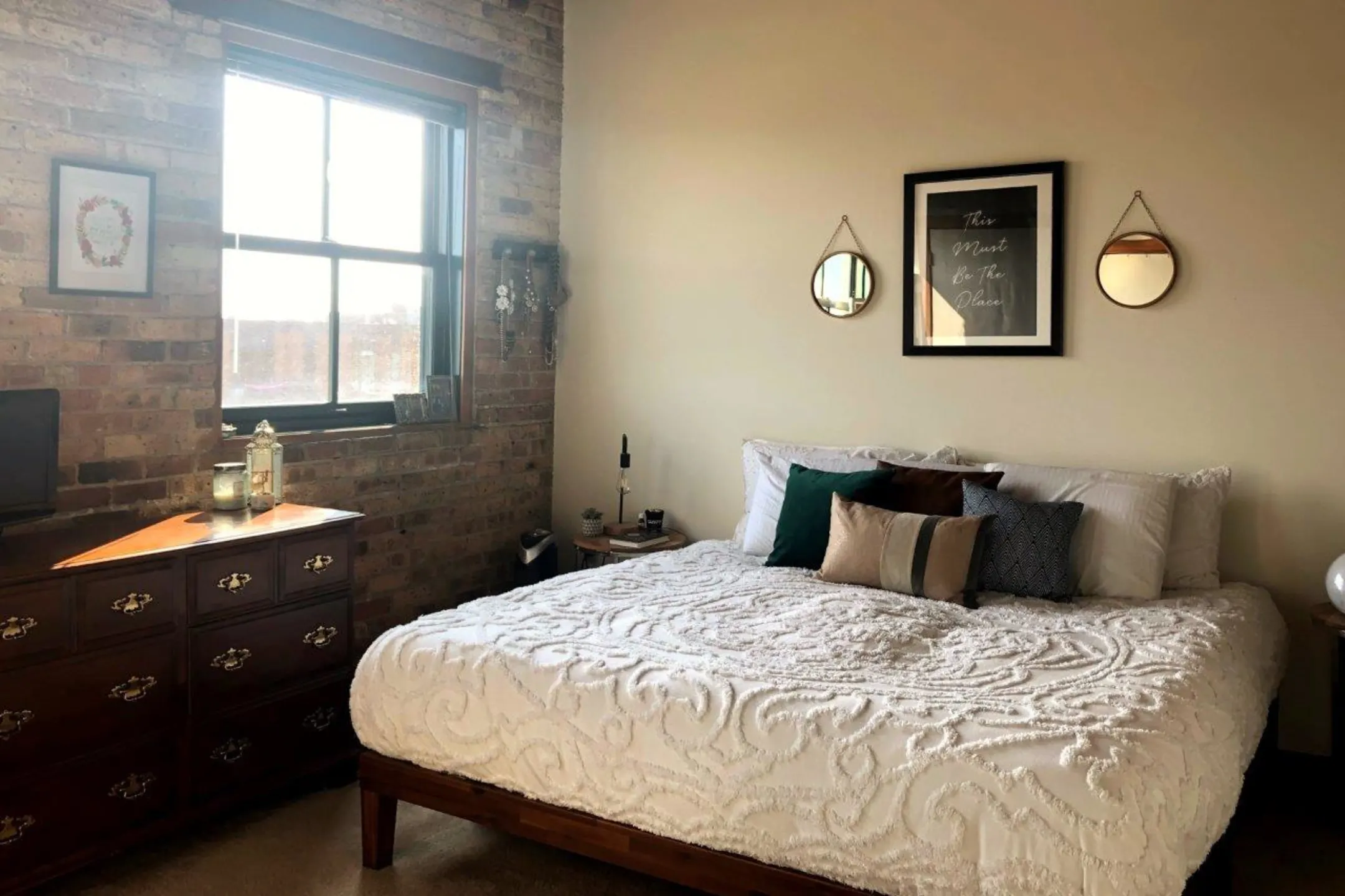 Bedroom - Historic Fifth Ward Lofts - Milwaukee, WI