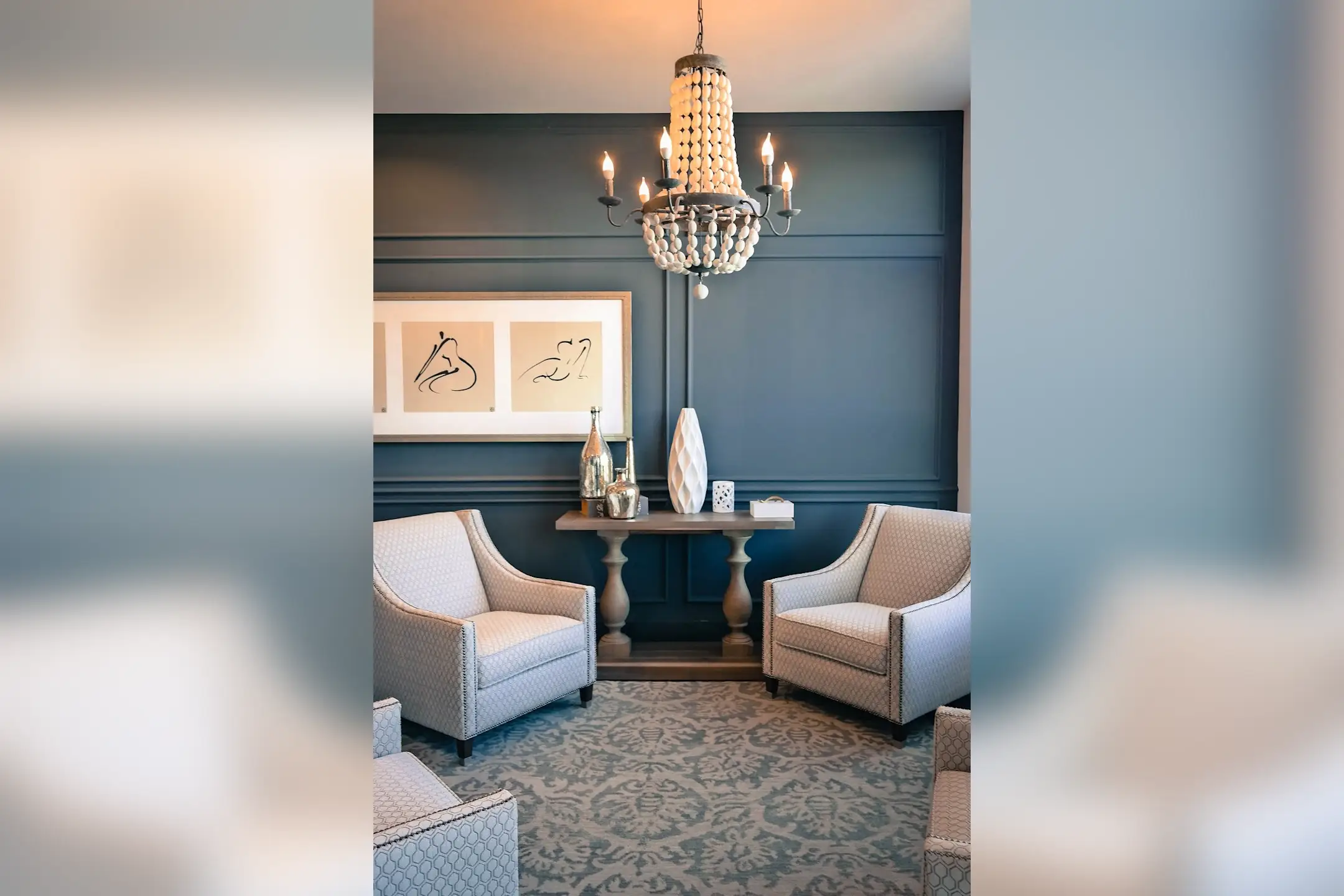 Living Room - Liberty Center Apartments - Liberty Township, OH
