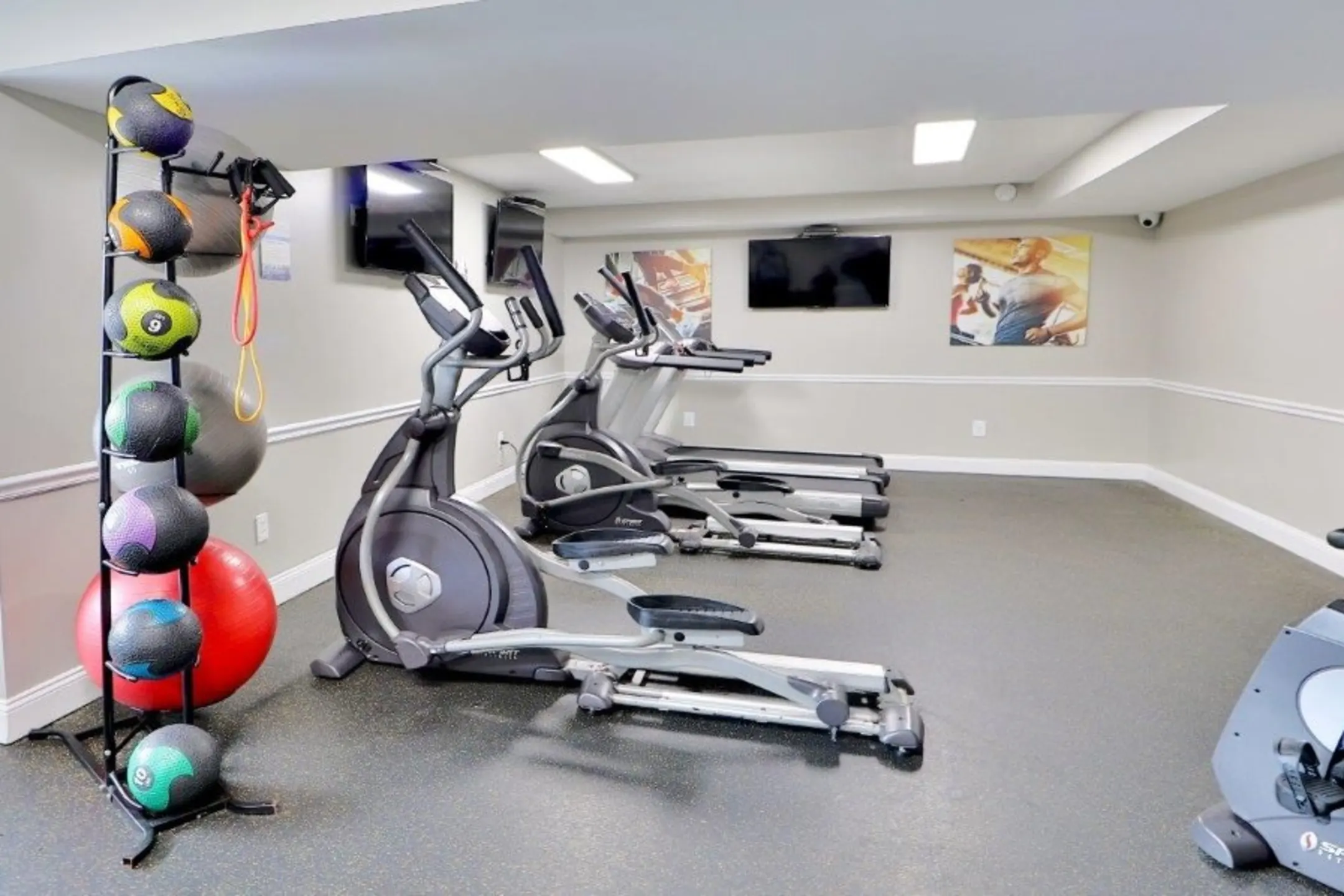 Fitness Weight Room - Towson Crossing Apartment Homes - Parkville, MD