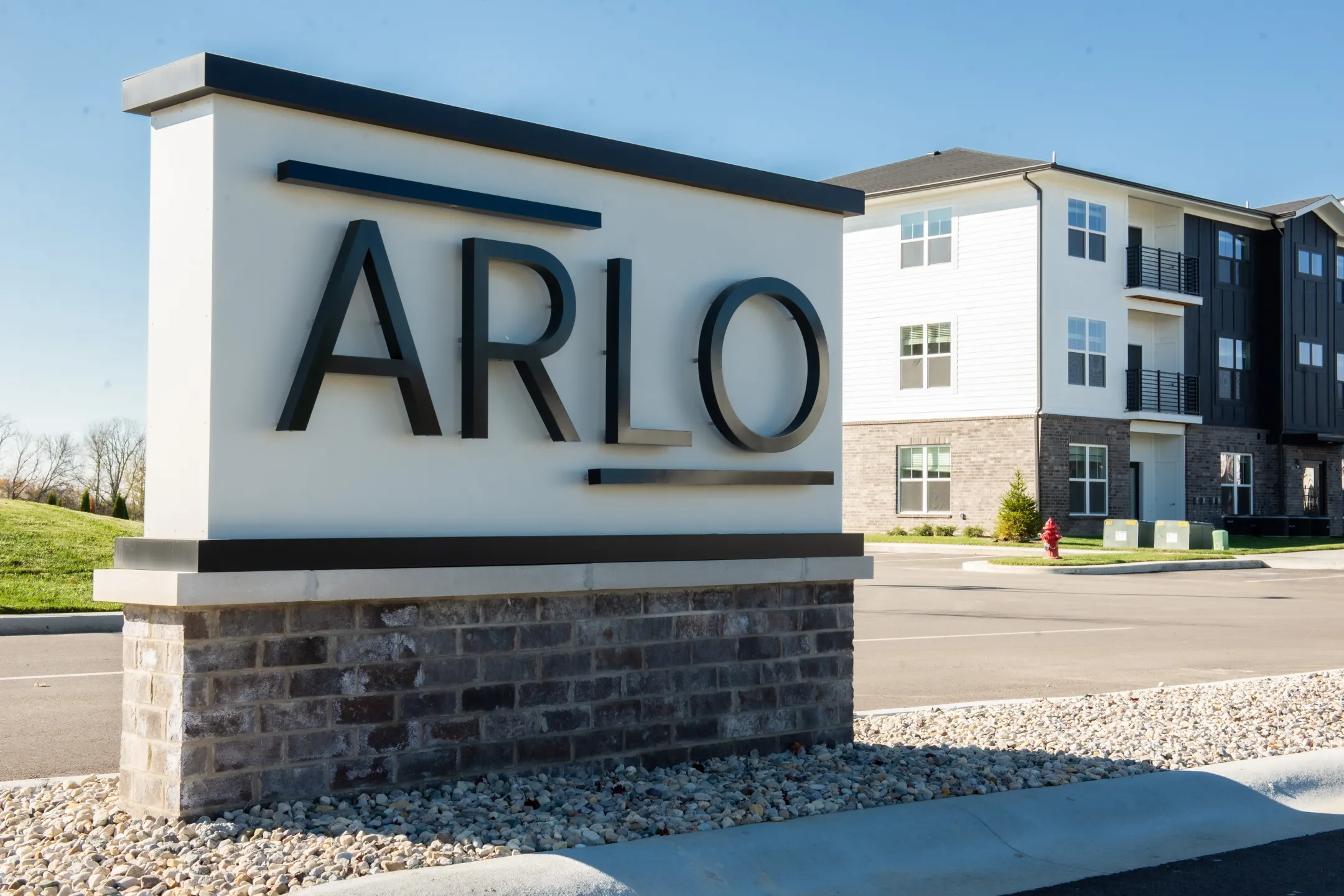 Community Signage - Arlo Apartments - Indianapolis, IN