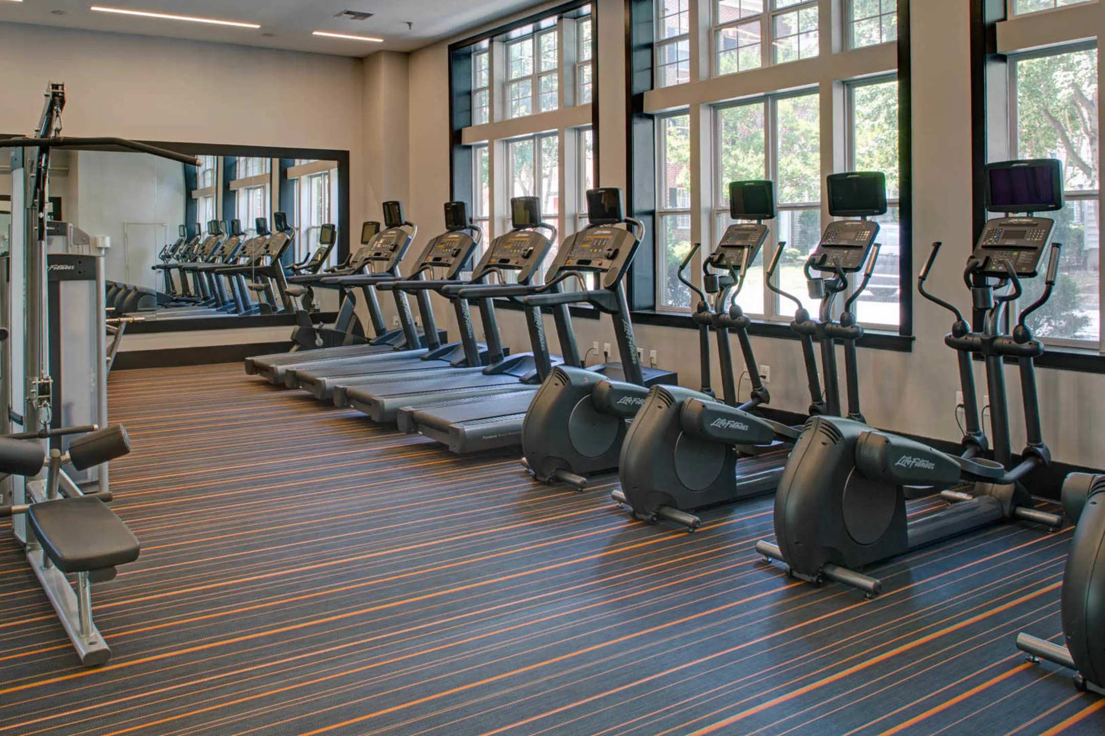 Fitness Weight Room - Town Square at Mark Center - Alexandria, VA