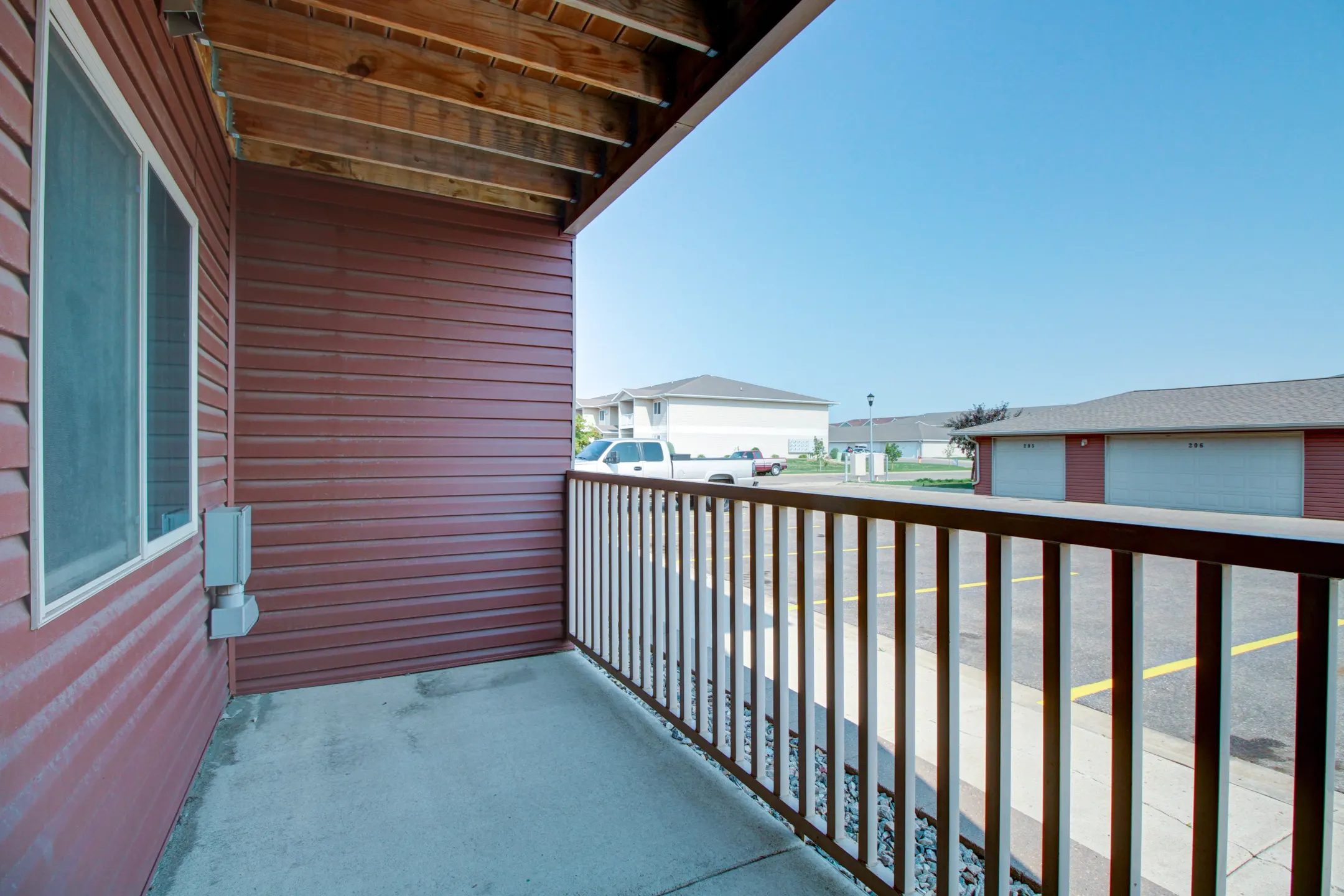 Patio / Deck - Northdale Apartments - Minot, ND
