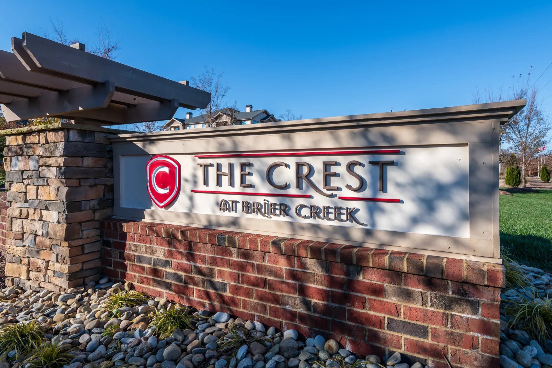 Community Signage - The Crest At Brier Creek Apartments - Raleigh, NC