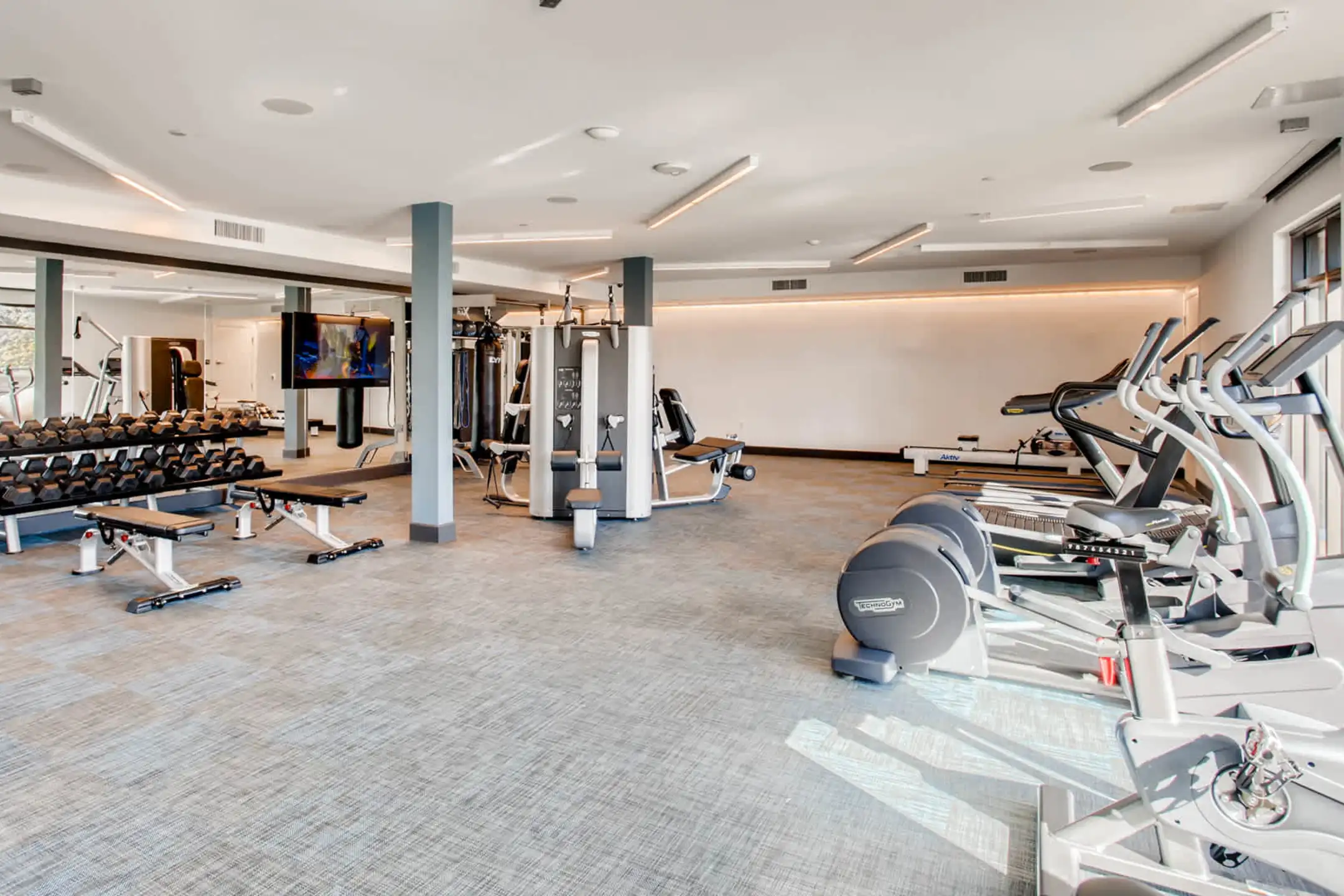 Fitness Weight Room - Mara Pacific Beach Apartments - San Diego, CA