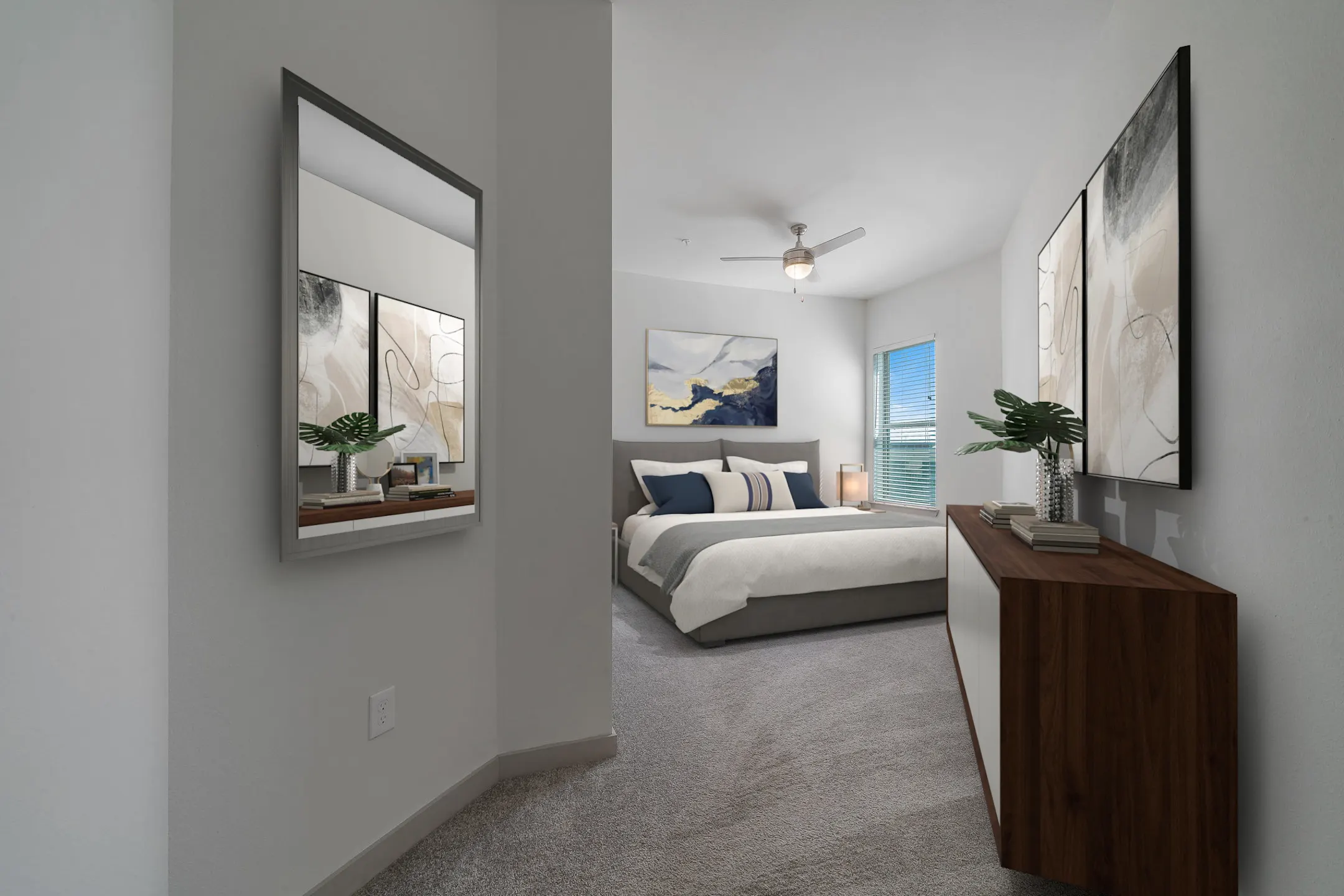 Living Room - Westloop at the Diamond Interchange - Irving, TX