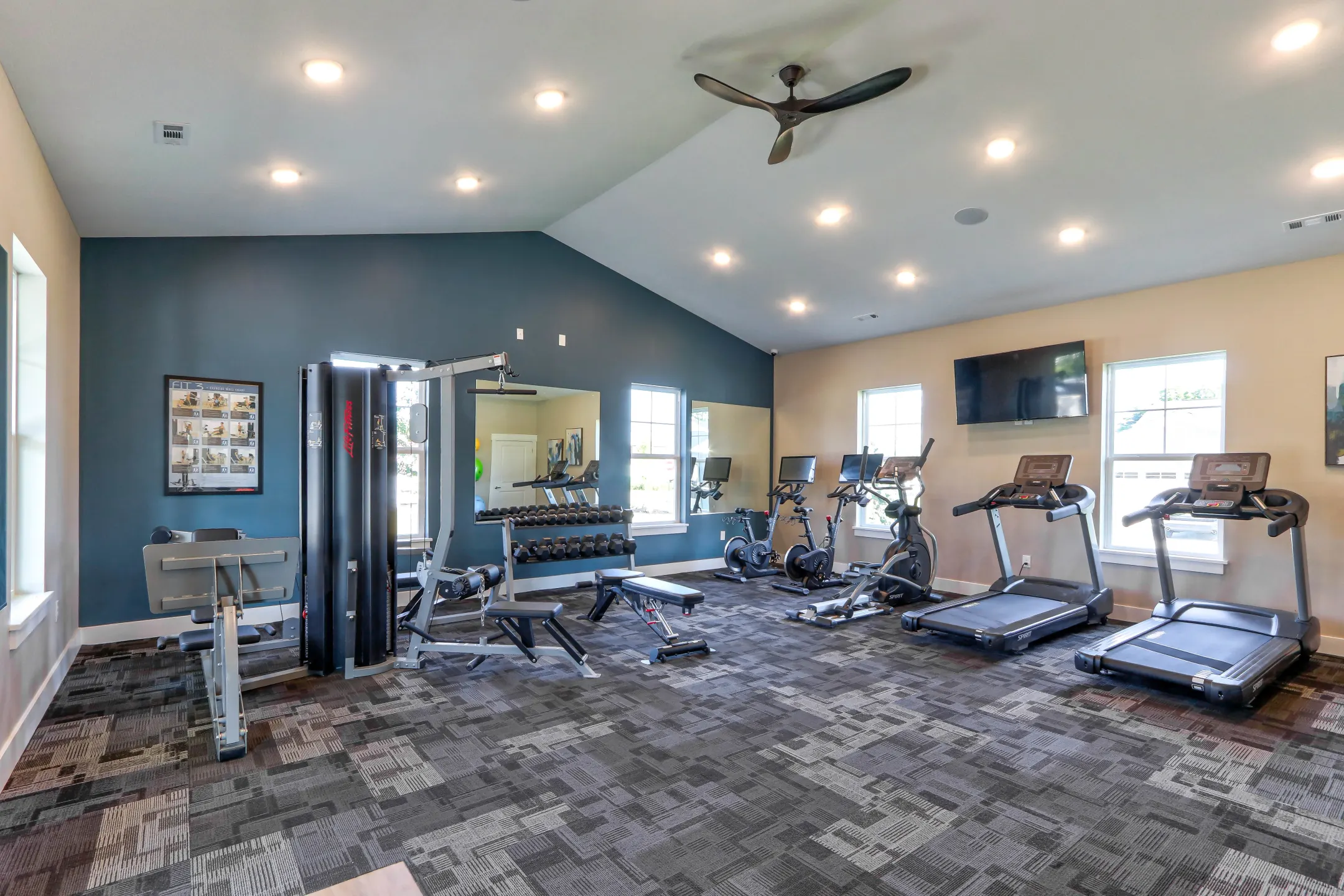 Fitness Weight Room - Village at Hinckley Oaks - Hinckley, OH