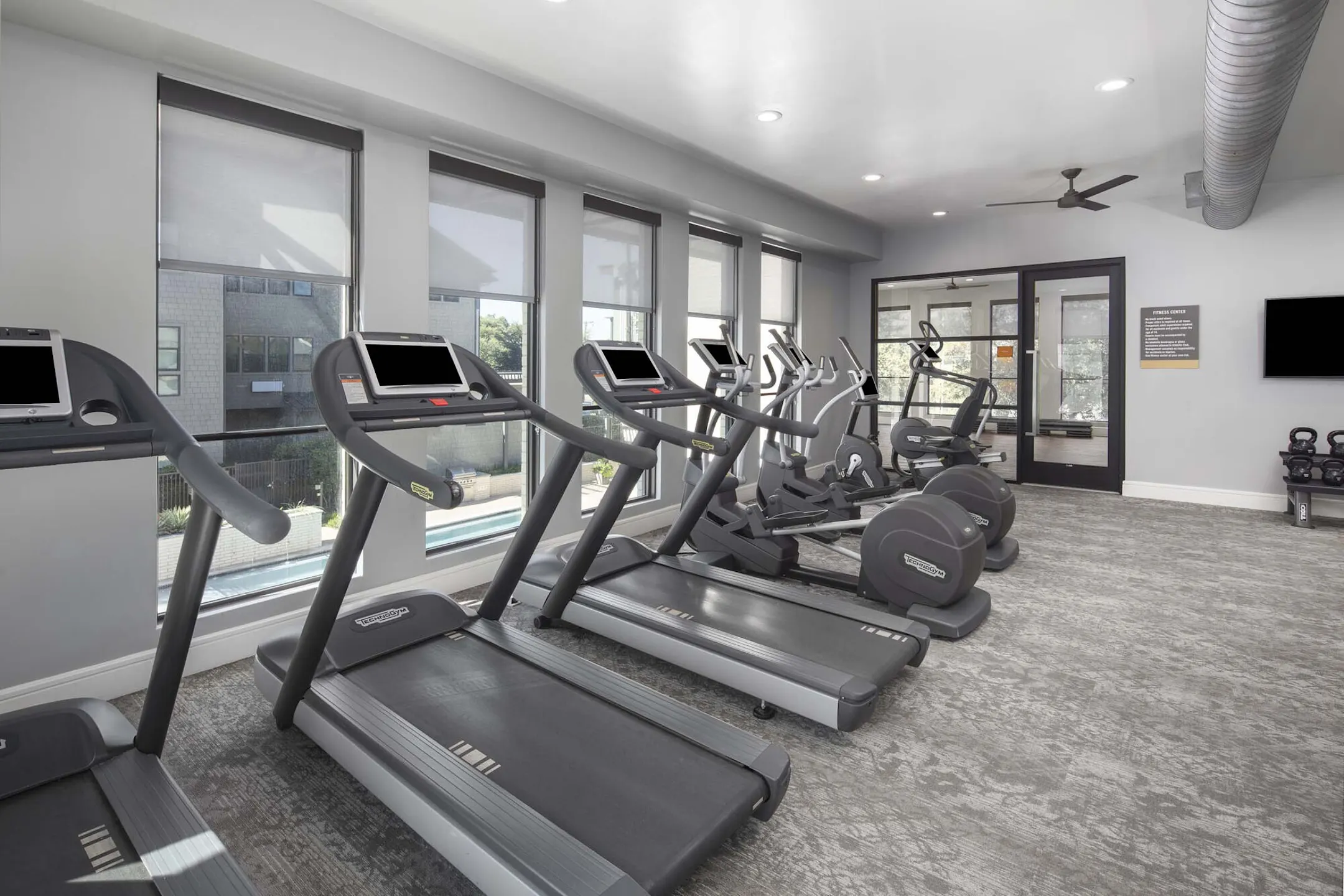 Fitness Weight Room - Camden Greenville - Dallas, TX