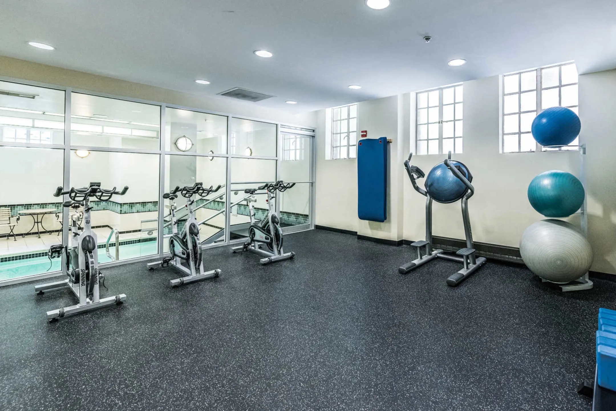 Fitness Weight Room - Alban Towers - Washington, DC