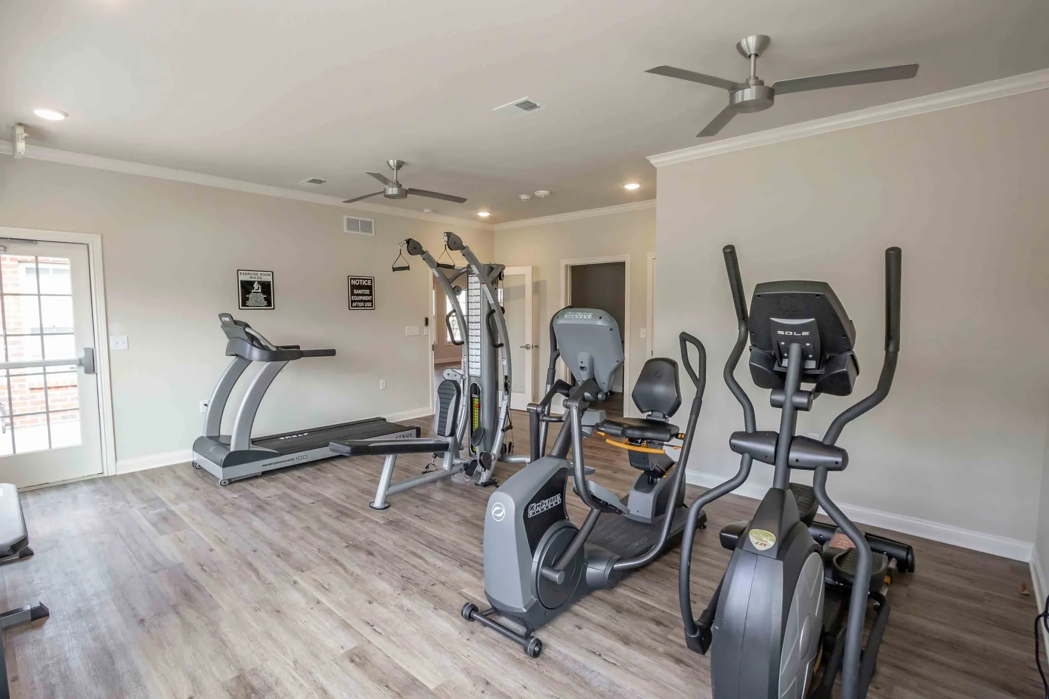Fitness Weight Room - Parkside Heights - Luxury Apartments - Lexington, KY