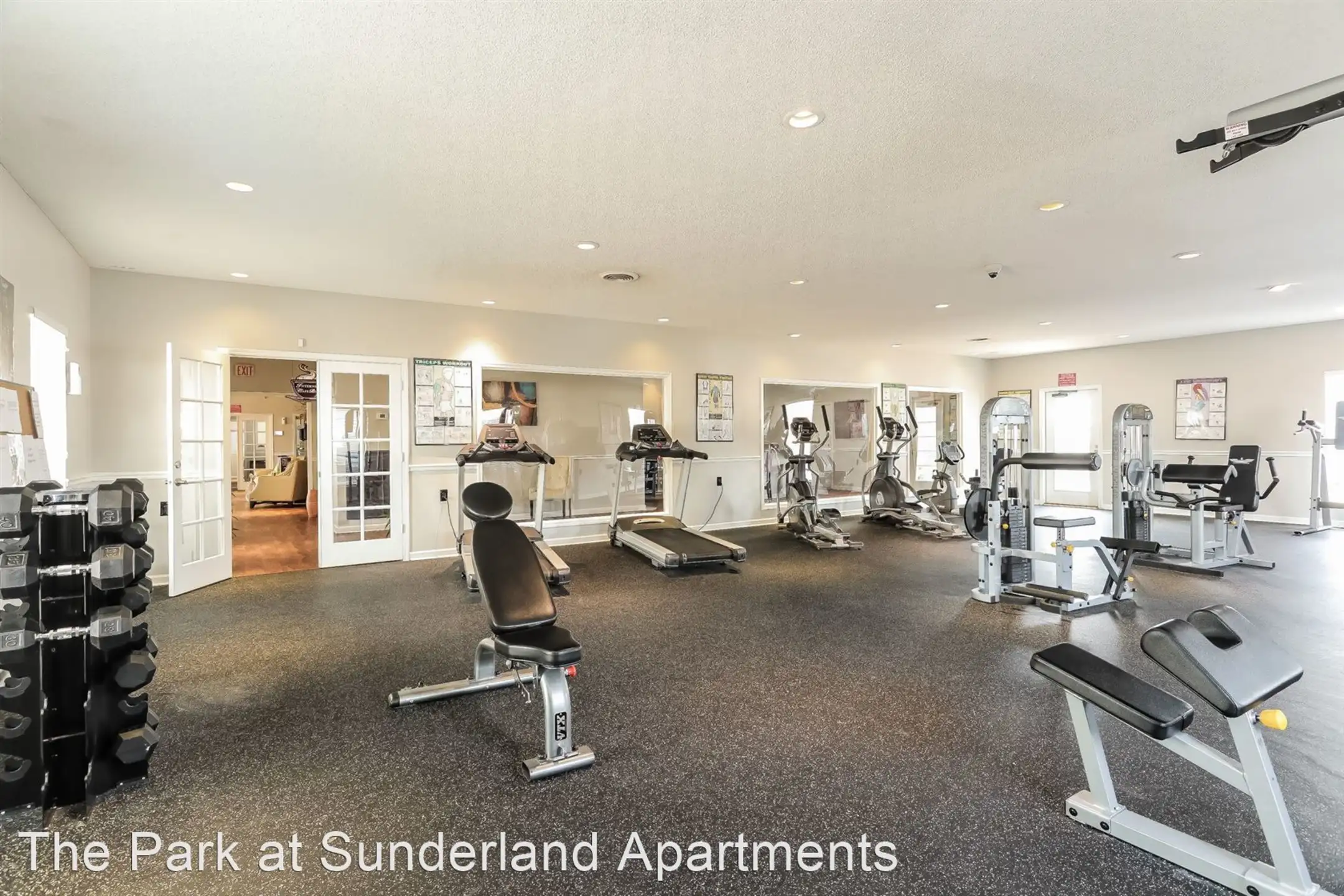 Fitness Weight Room - The Park at Sunderland - Birmingham, AL