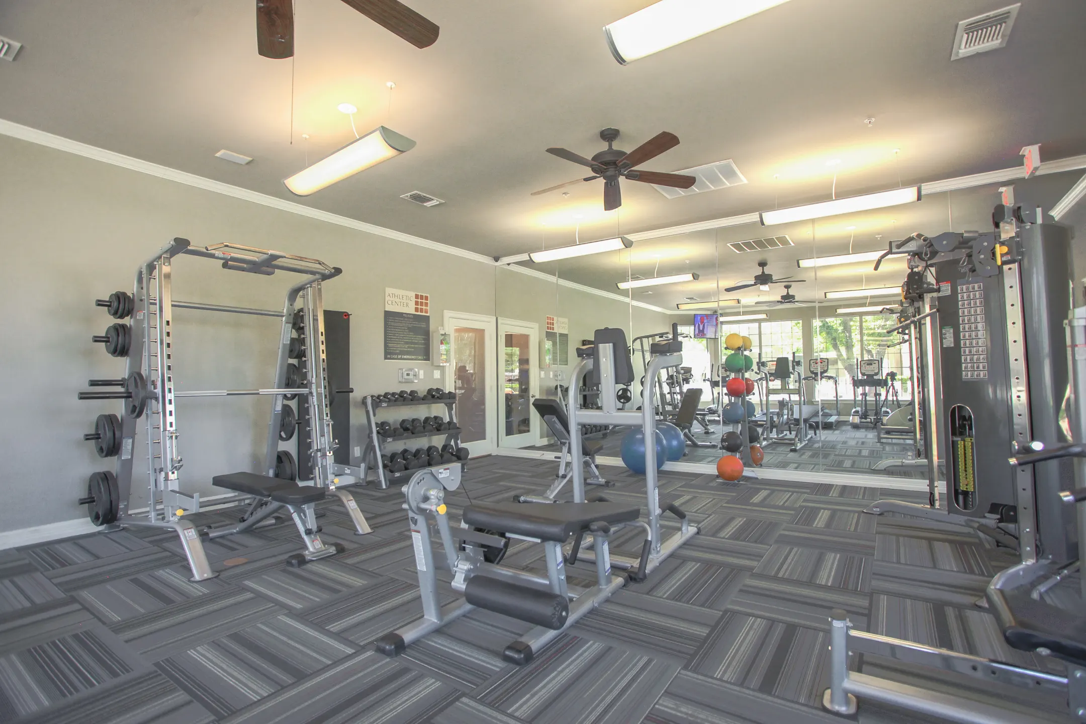Fitness Weight Room - Legends At Chase Oaks - Plano, TX
