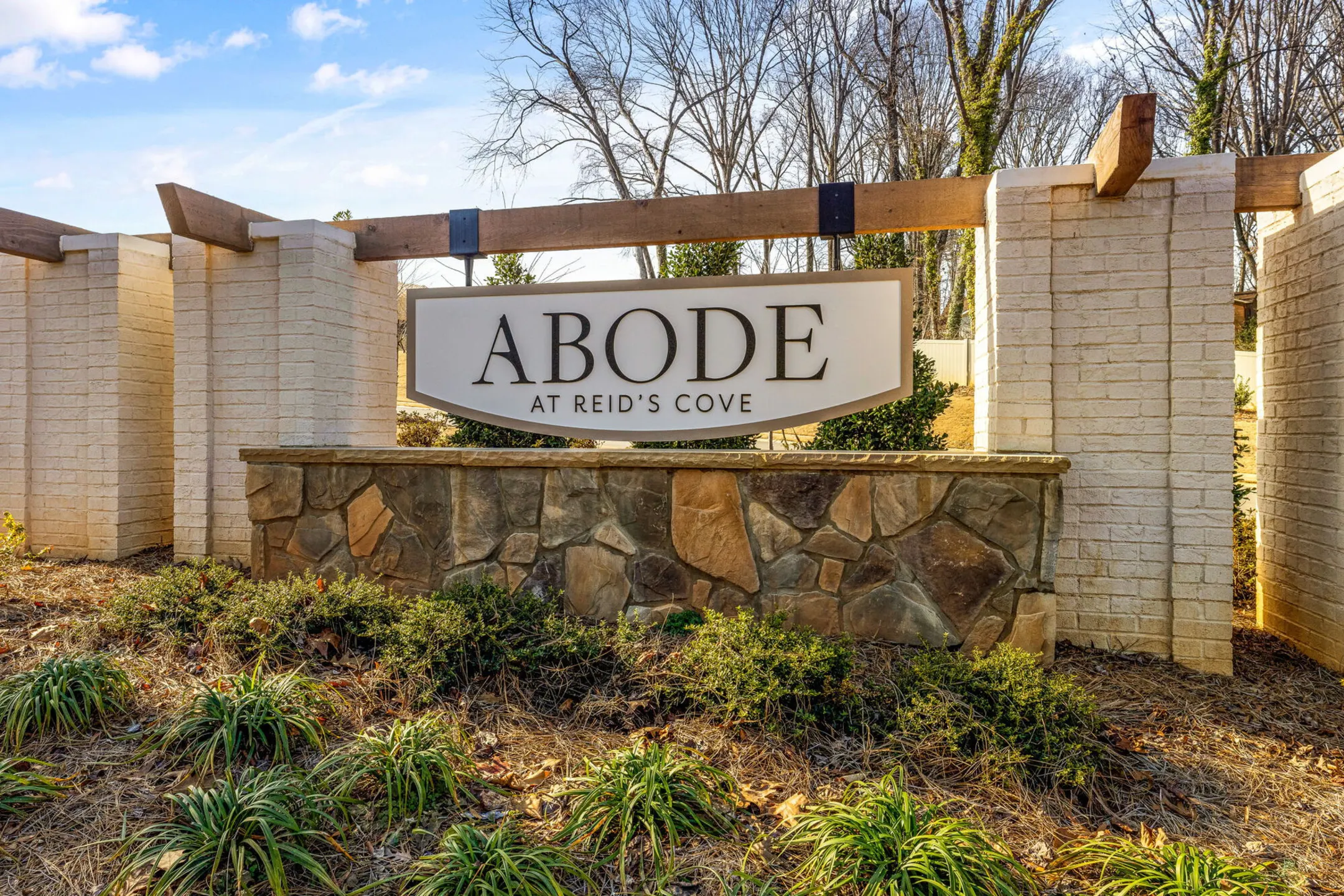 Community Signage - Abode at Reid's Cove - Mooresville, NC