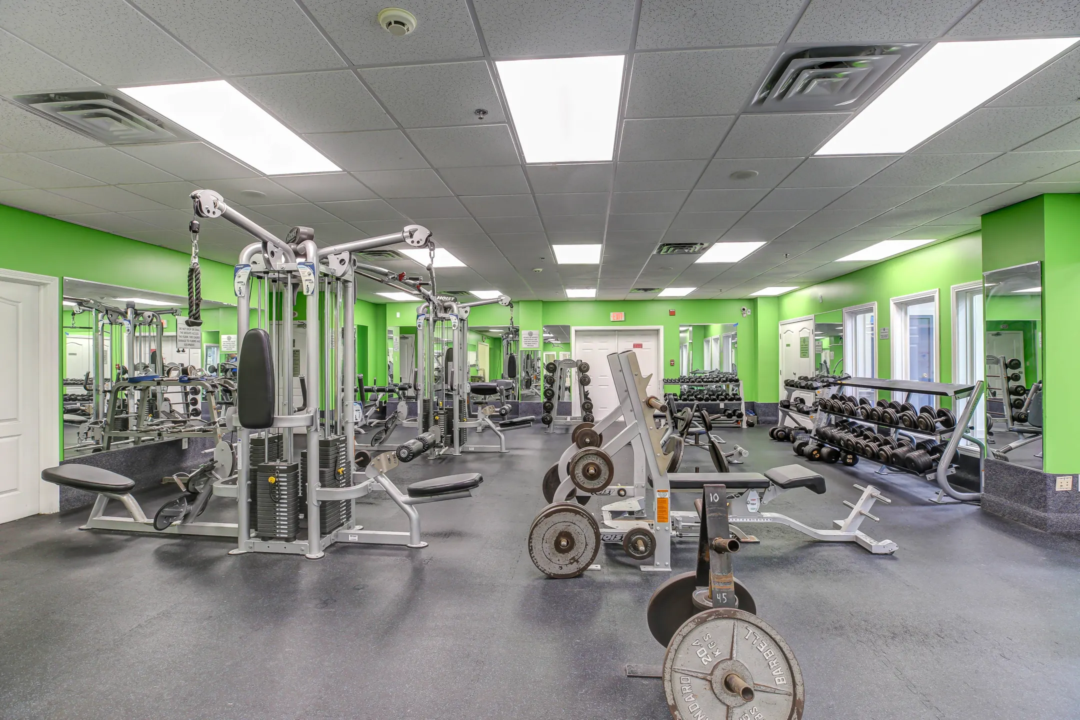 Fitness Weight Room - Millennium Apartments & Townhomes - Bloomington, IN