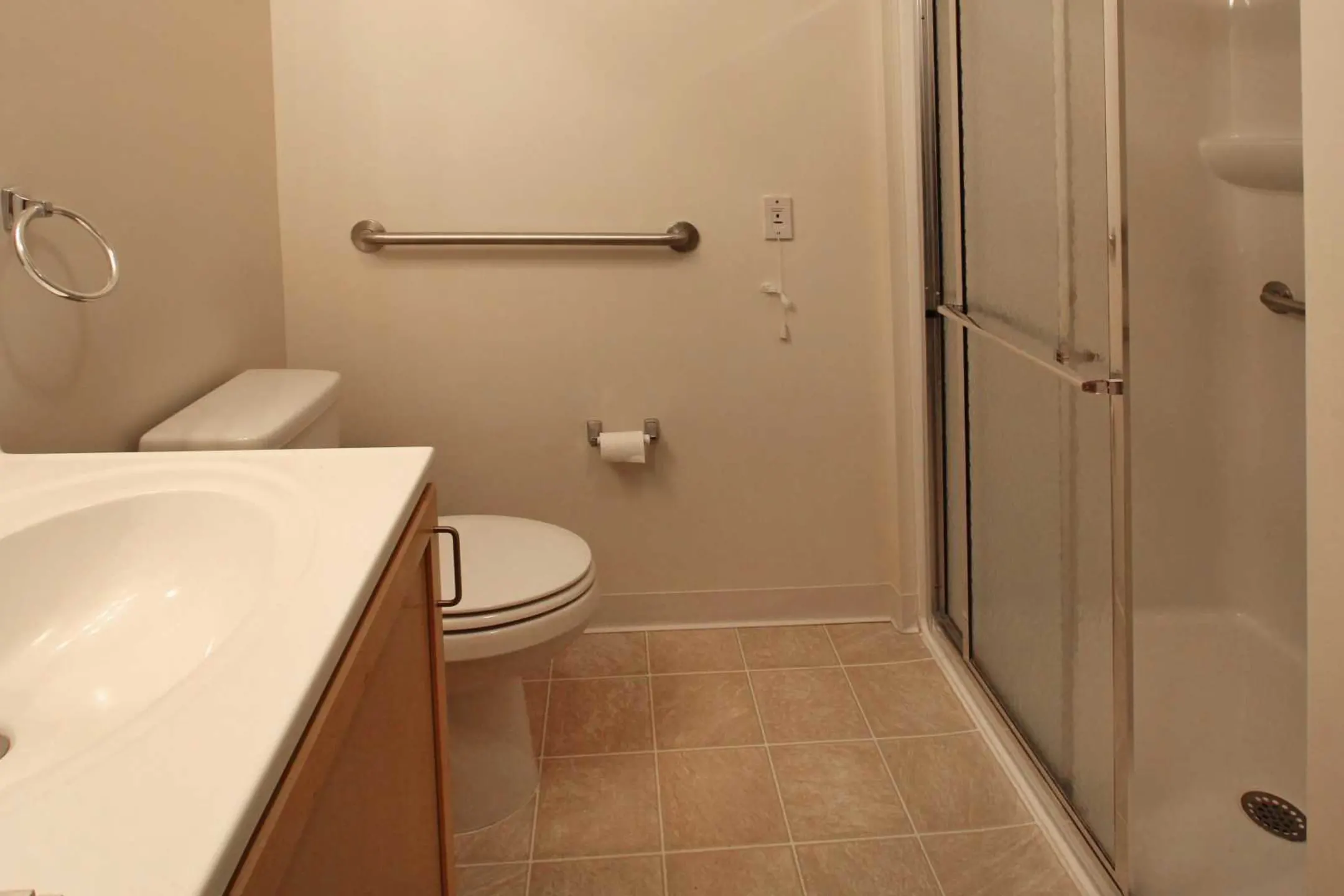 Bathroom - Harborcreek Senior Apartments - Erie, PA