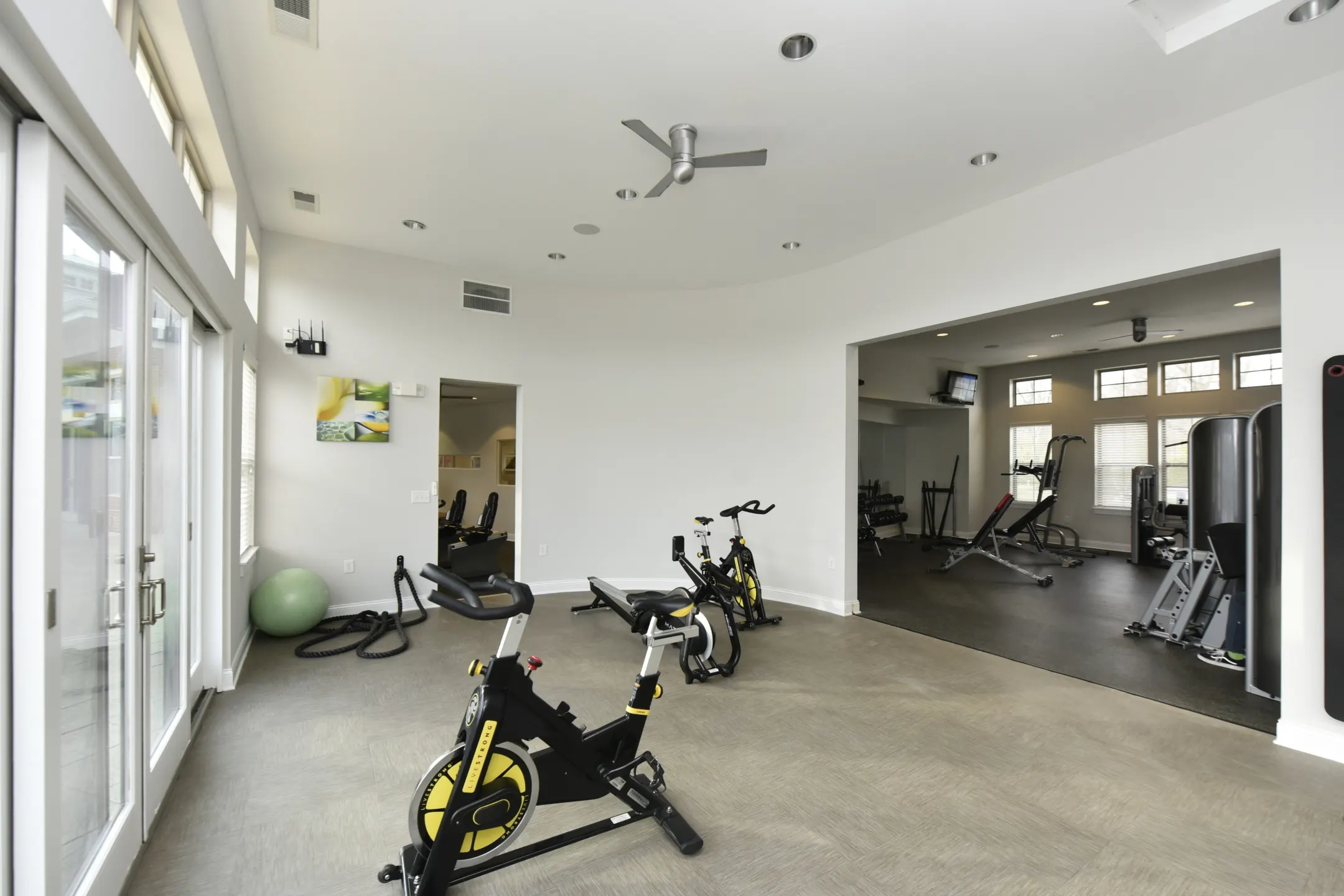 Fitness Weight Room - Solana Apartments At The Crossing - Indianapolis, IN