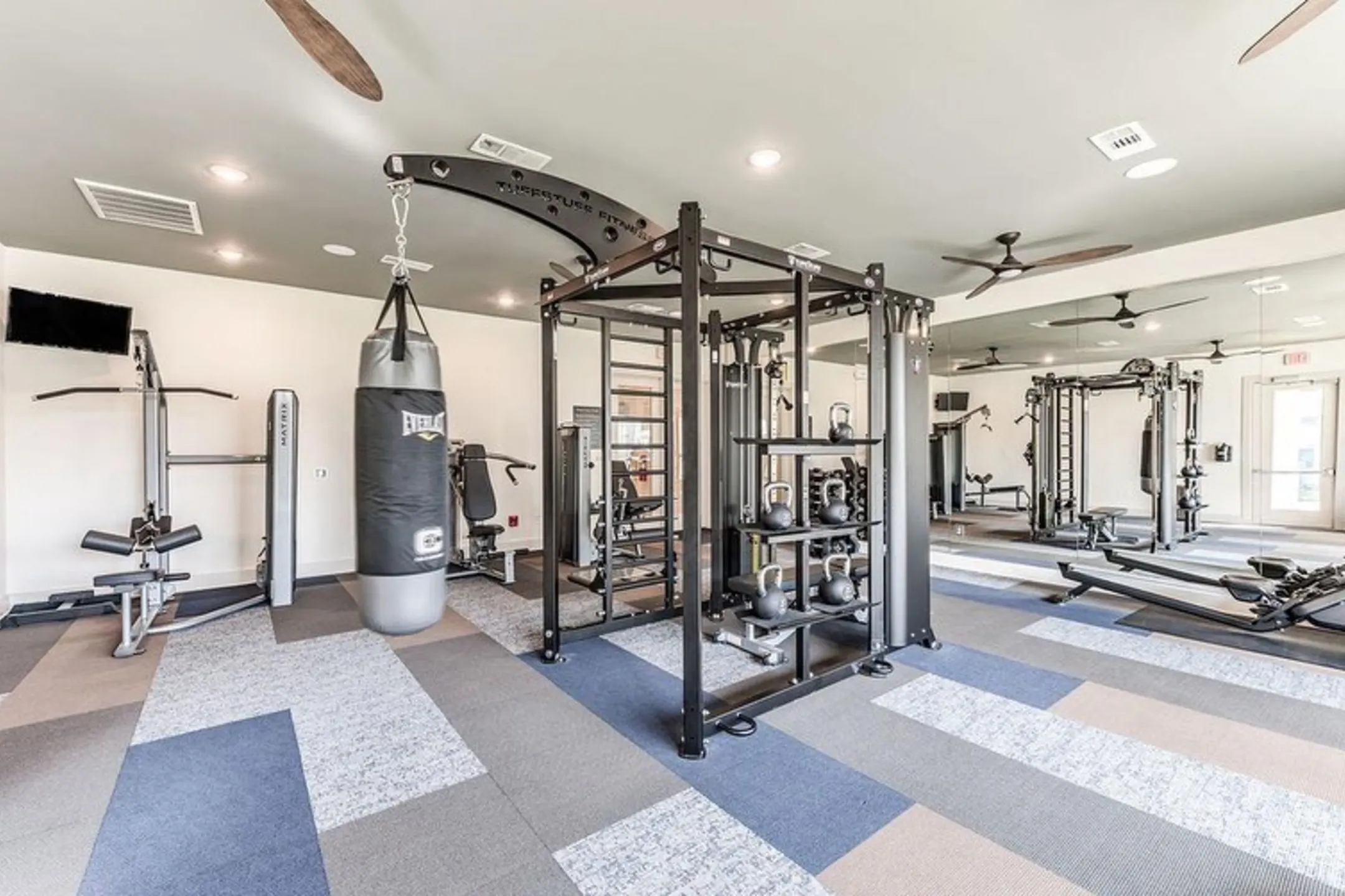 Fitness Weight Room - City Heights College Station - College Station, TX