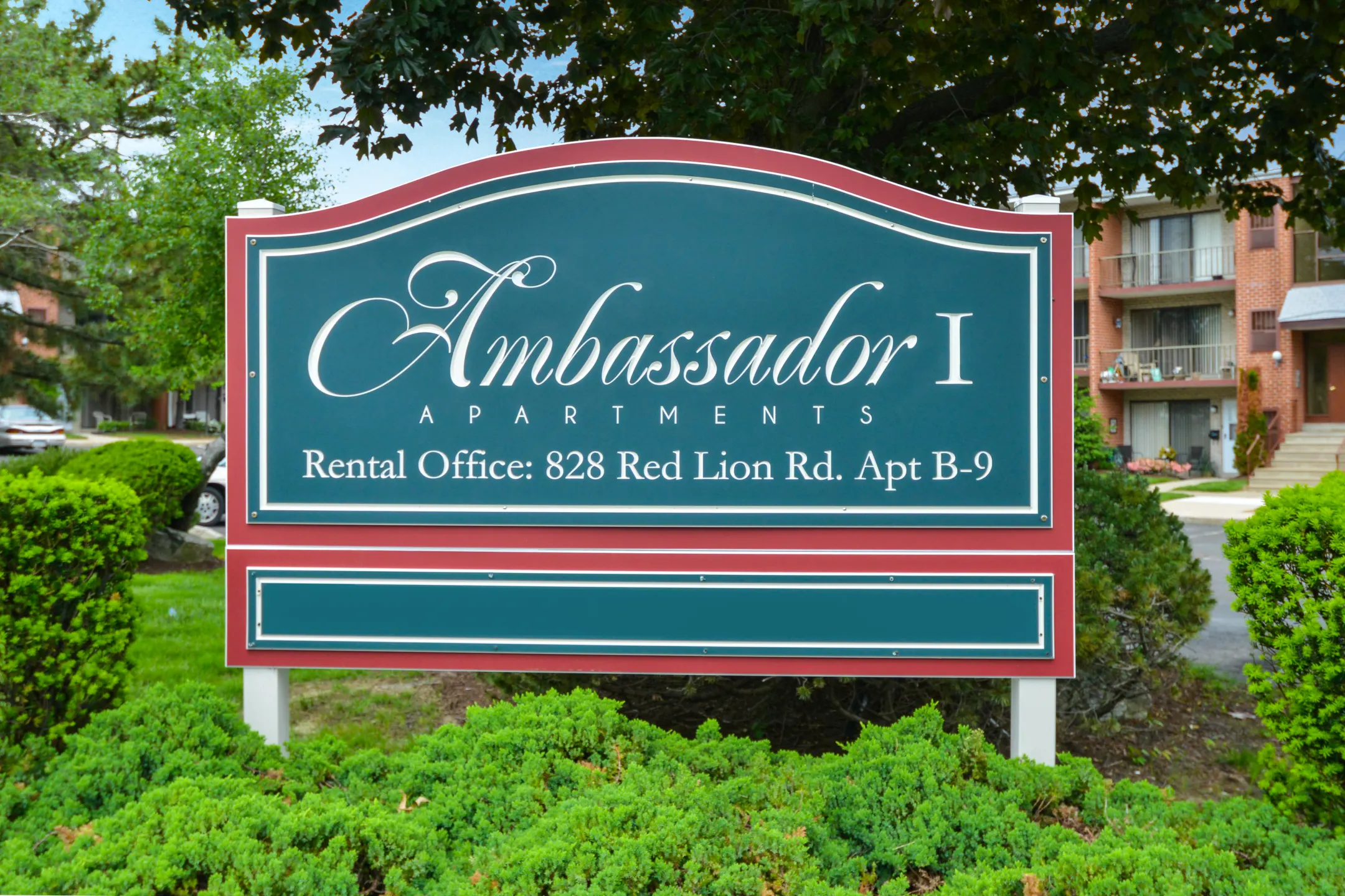 Community Signage - Ambassador Apartments - Philadelphia, PA