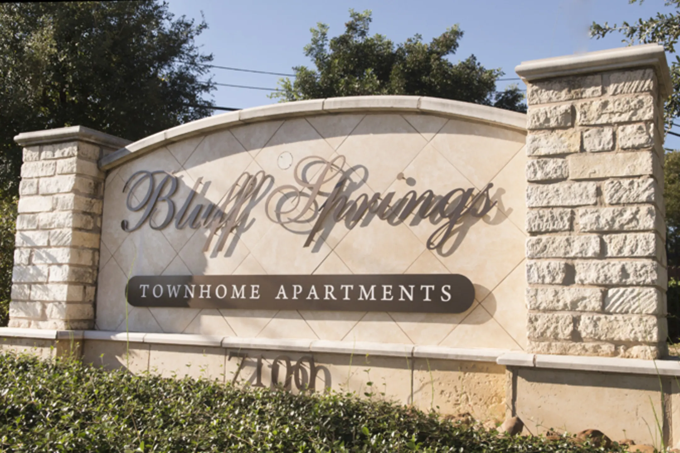 Community Signage - Bluff Springs Townhomes - Austin, TX