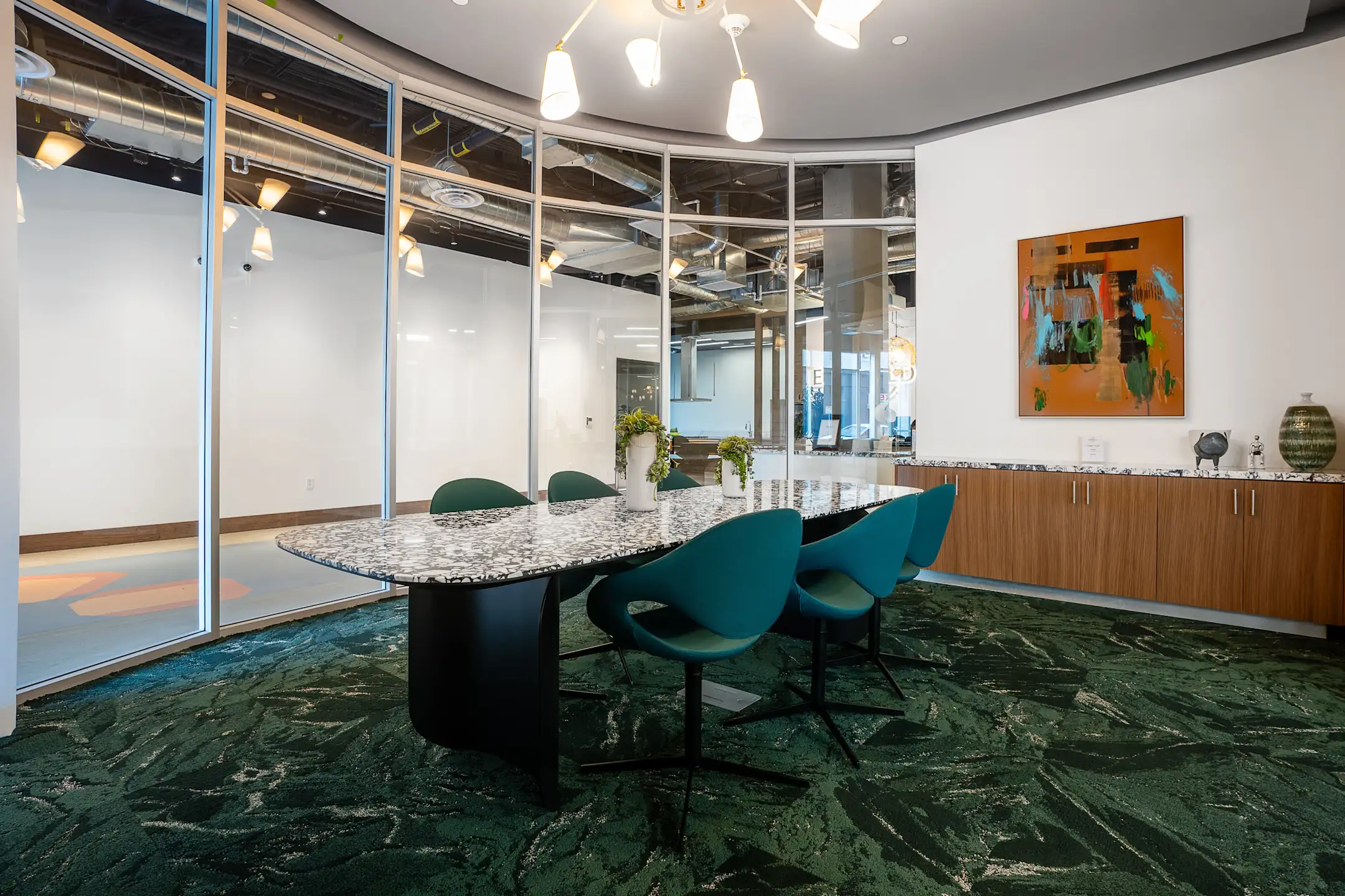 Dining Room - Emerald Apartments - Los Angeles, CA