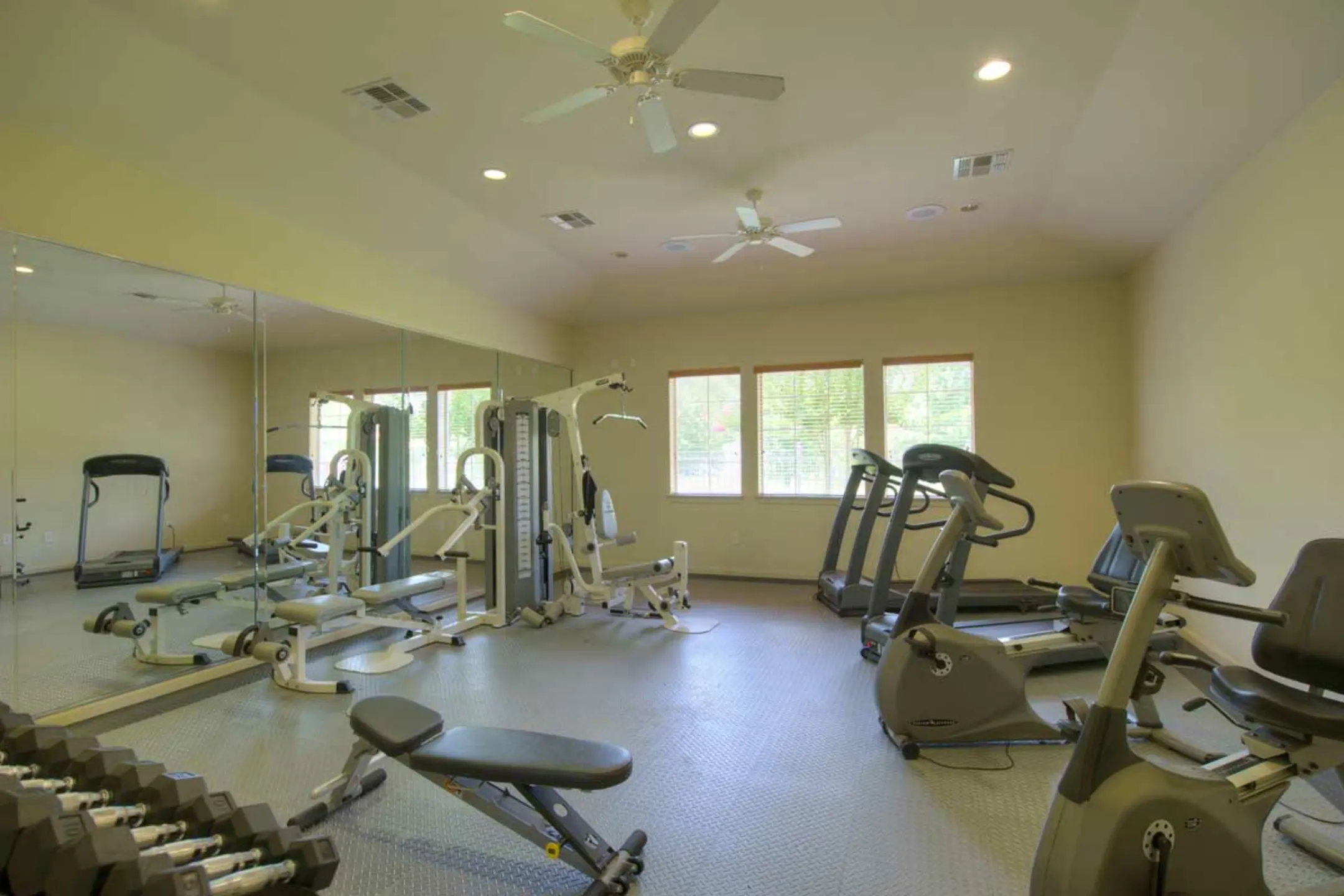 Fitness Weight Room - Park at Piney Woods - Conroe, TX