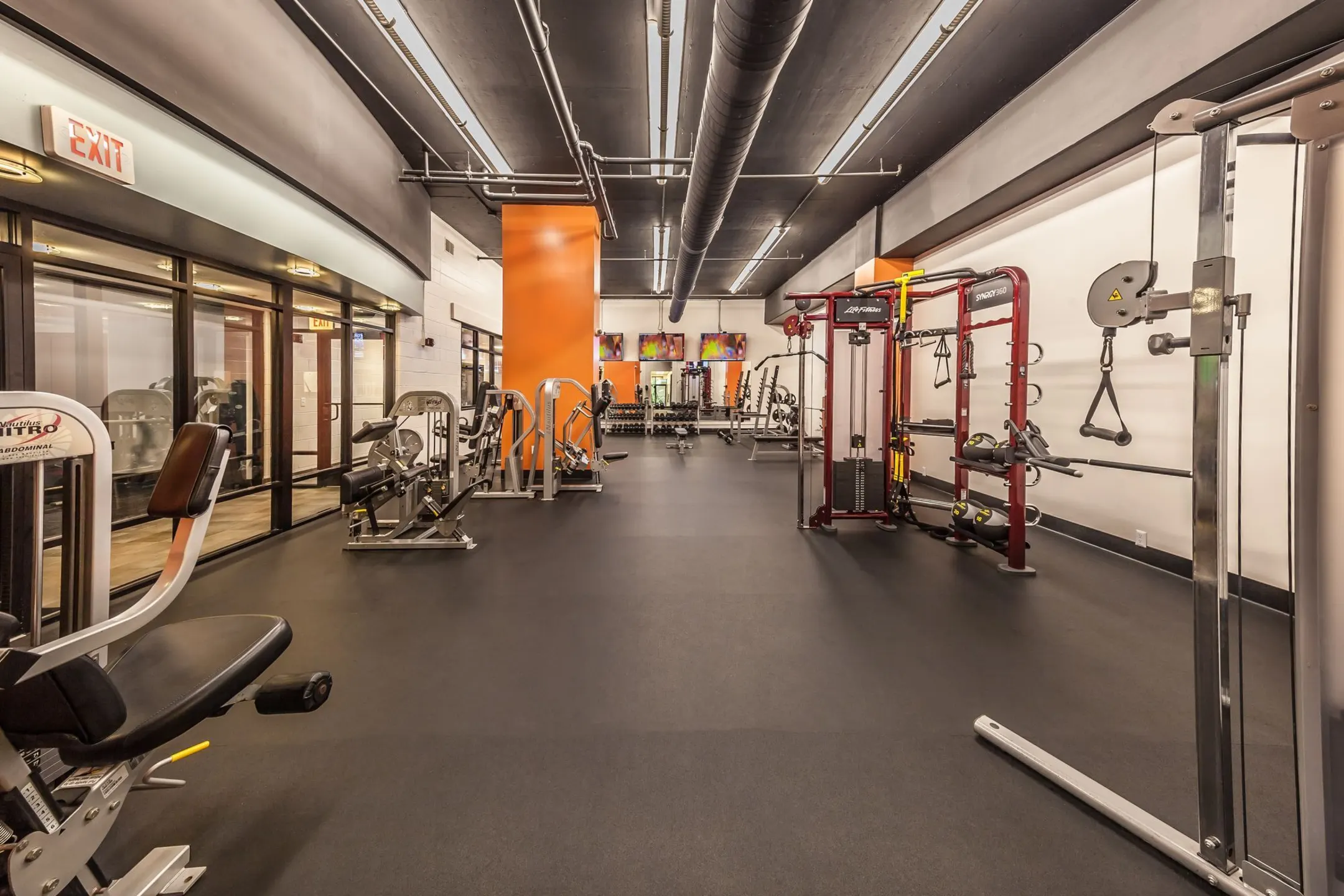 Fitness Weight Room - One Lytle Place Apartments - Cincinnati, OH