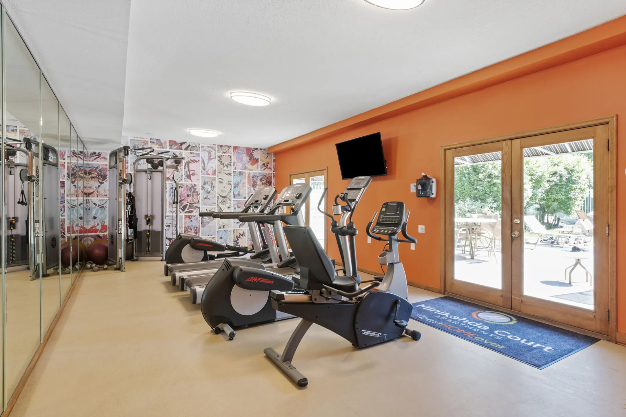 Fitness Weight Room - Minikahda Court Apartments - Saint Louis Park, MN