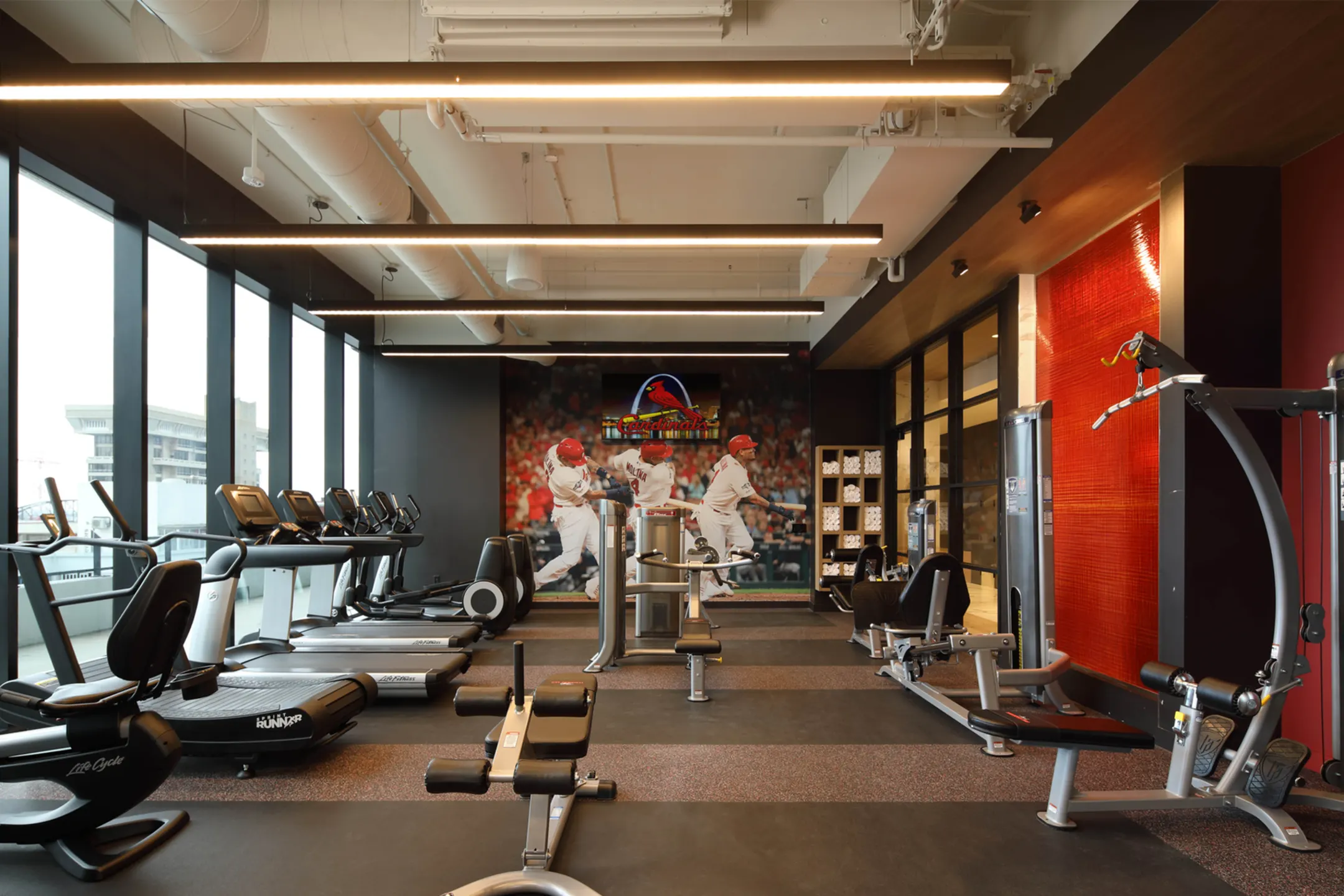Fitness Weight Room - One Cardinal Way - Saint Louis, MO