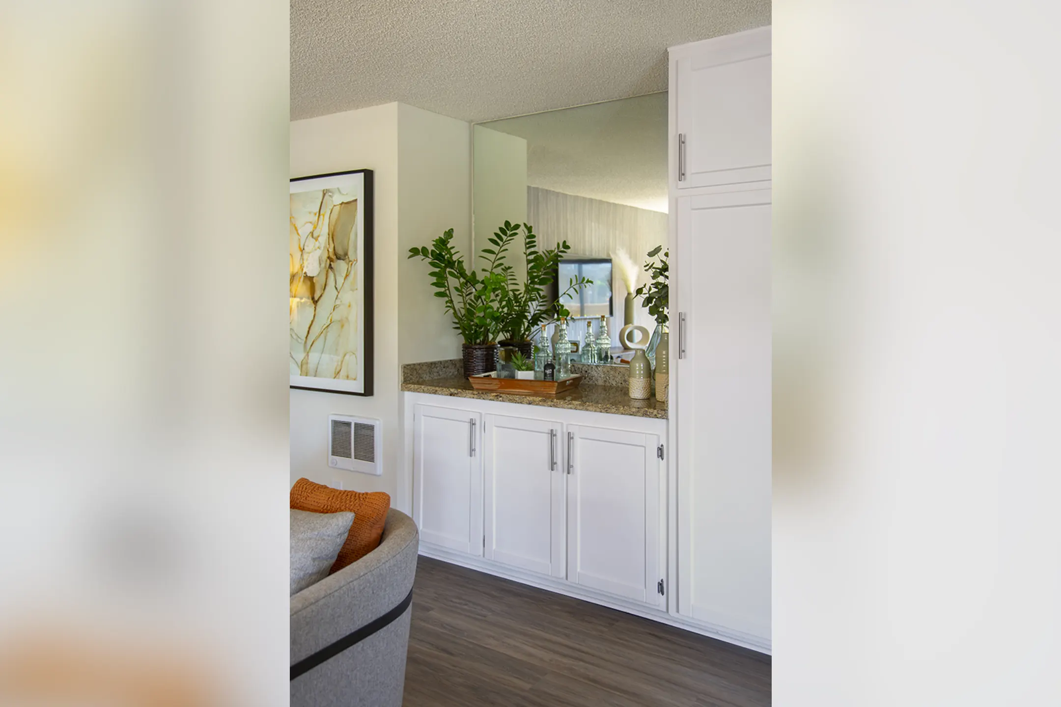 Living Room - Woodbridge Apartments - Irvine, CA