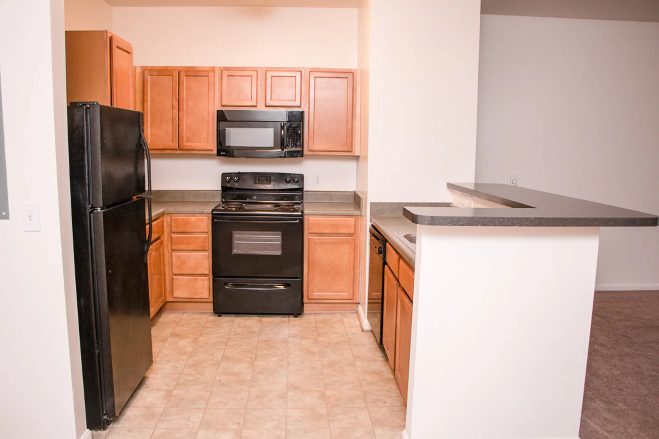 Kitchen - The Vistas at Dreaming Creek - Lynchburg, VA
