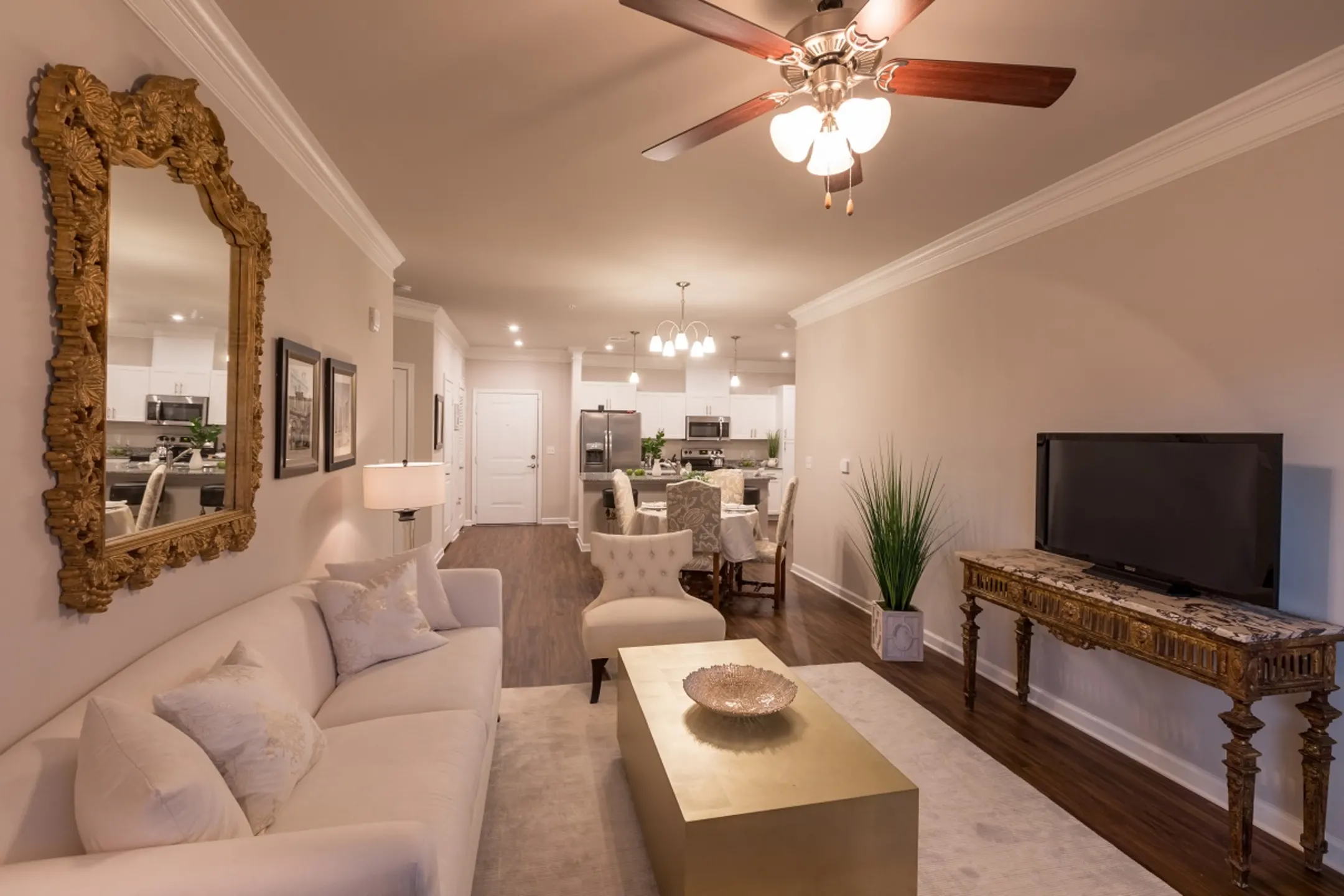 Living Room - Parc Gardens 55+ Luxury Community - Lafayette, LA
