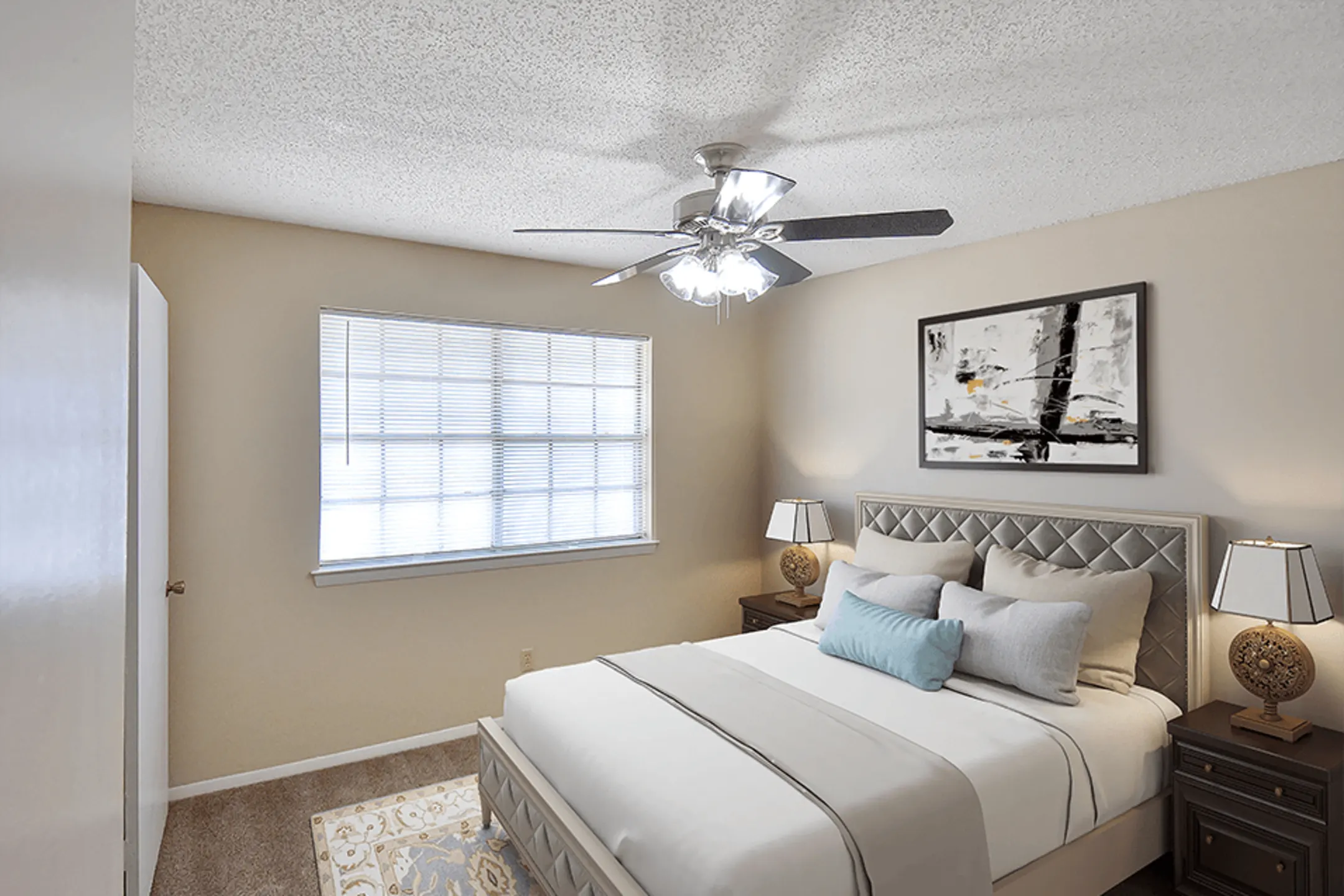 Bedroom - The Berkley Apartments - Little Rock, AR