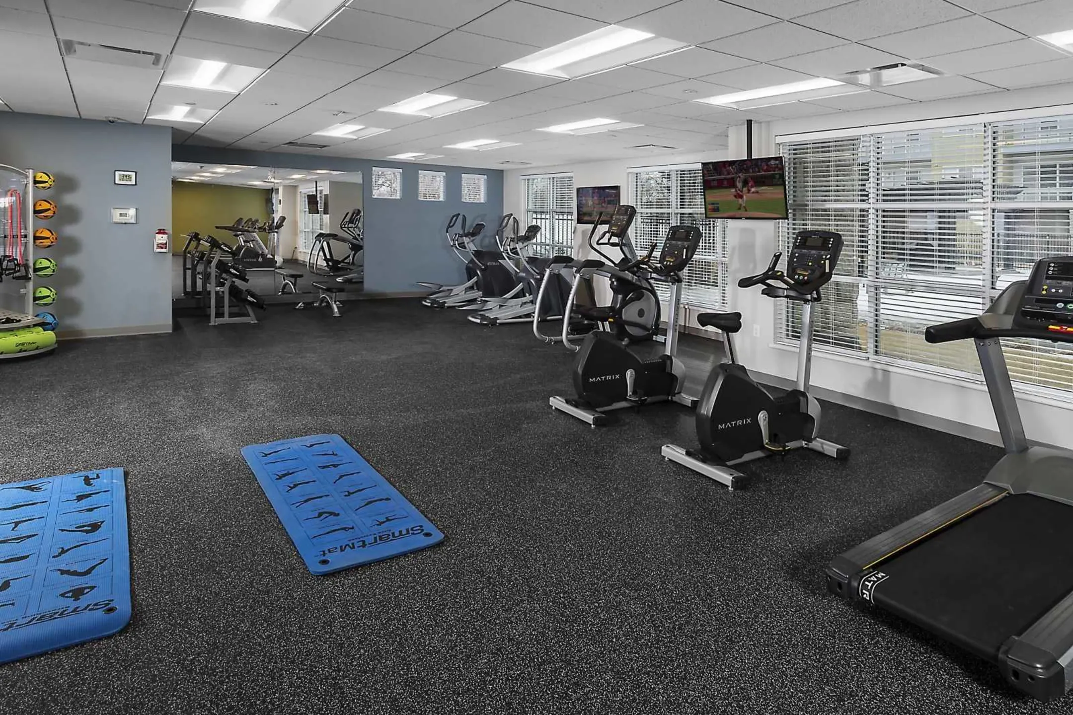 Fitness Weight Room - Residences at 62W - Johnston, IA
